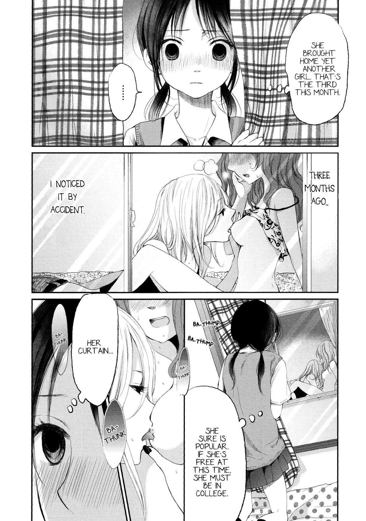 Yuri Hime Wildrose Chapter 7.2 page 3 - Vol.7 Chapter 2: Hidden in Dusk (Momono Moto)