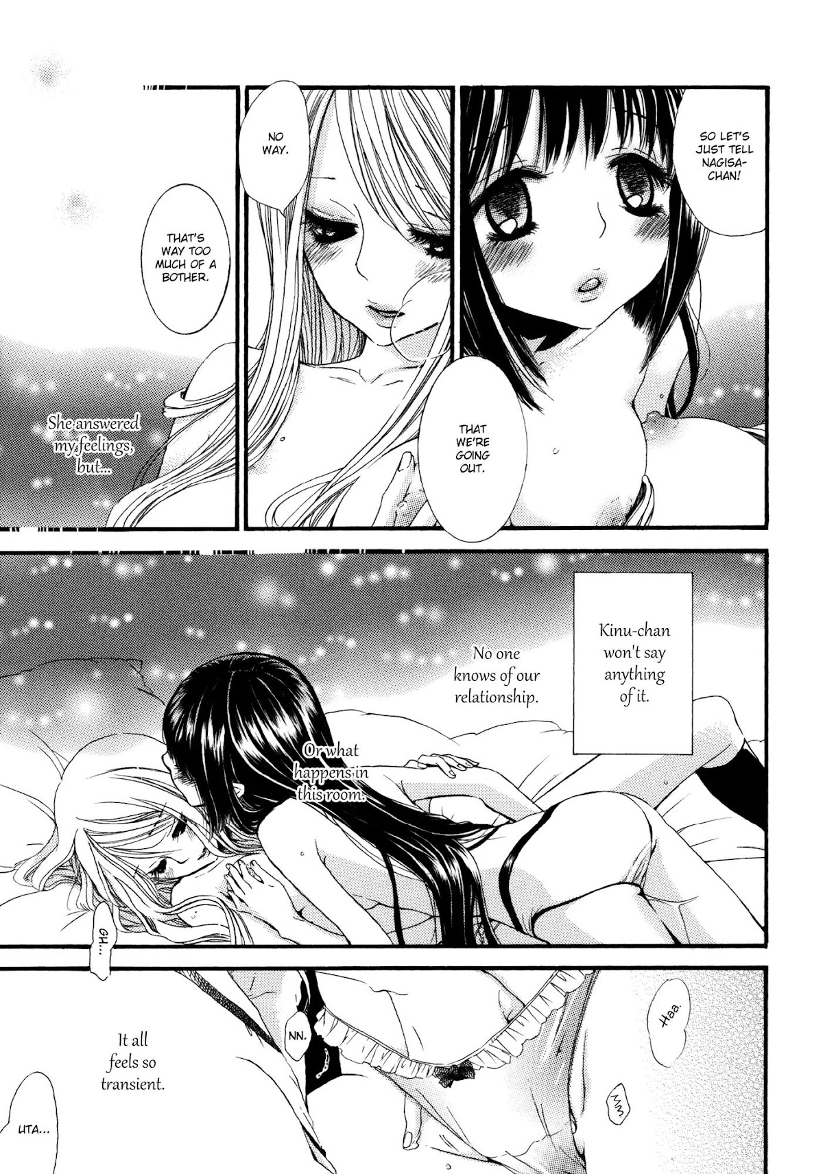 Yuri Hime Wildrose Chapter 7.3 page 5 - Vol.7 Chapter 3: At Dusk in My Room (Rokuroichi)