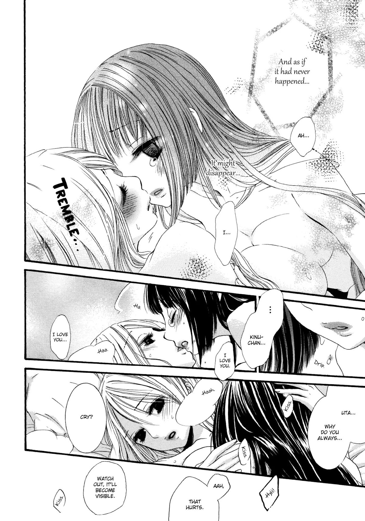 Yuri Hime Wildrose Chapter 7.3 page 6 - Vol.7 Chapter 3: At Dusk in My Room (Rokuroichi)