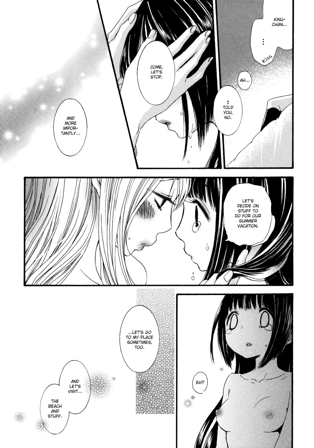 Yuri Hime Wildrose Chapter 7.3 page 7 - Vol.7 Chapter 3: At Dusk in My Room (Rokuroichi)