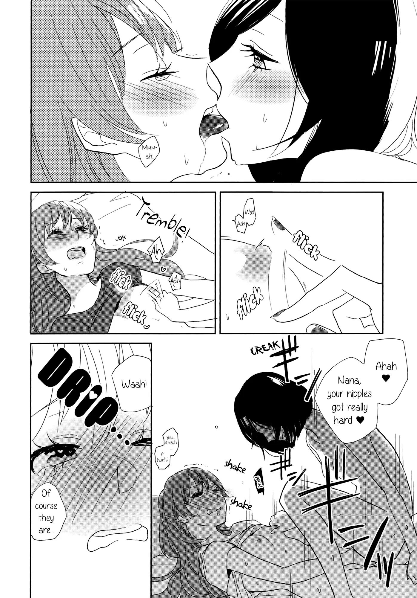 Yuri Hime Wildrose Chapter 7.4 page 18 - Vol.7 Chapter 4: Encore!!!! (Amano Shuninta)