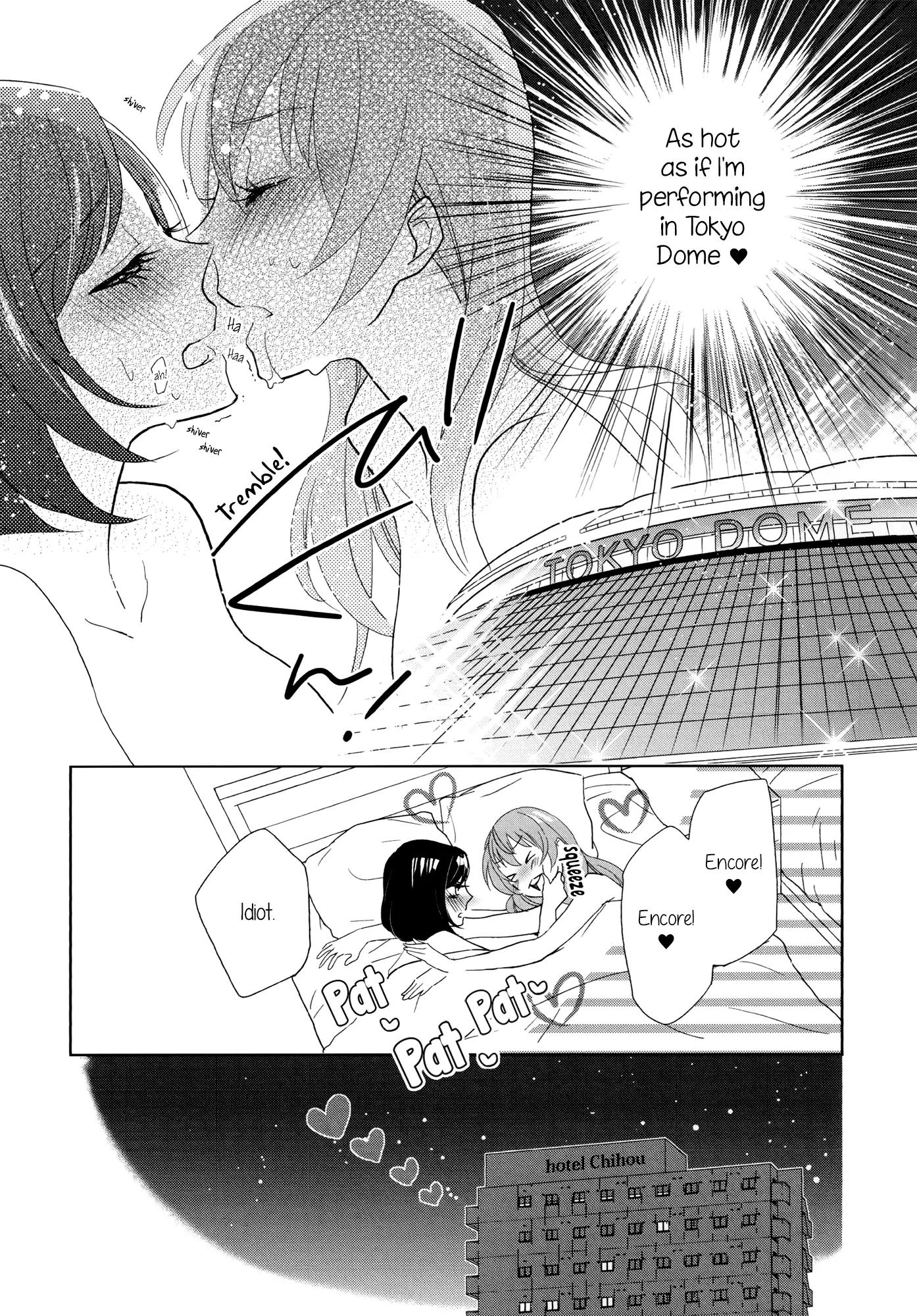Yuri Hime Wildrose Chapter 7.4 page 22 - Vol.7 Chapter 4: Encore!!!! (Amano Shuninta)