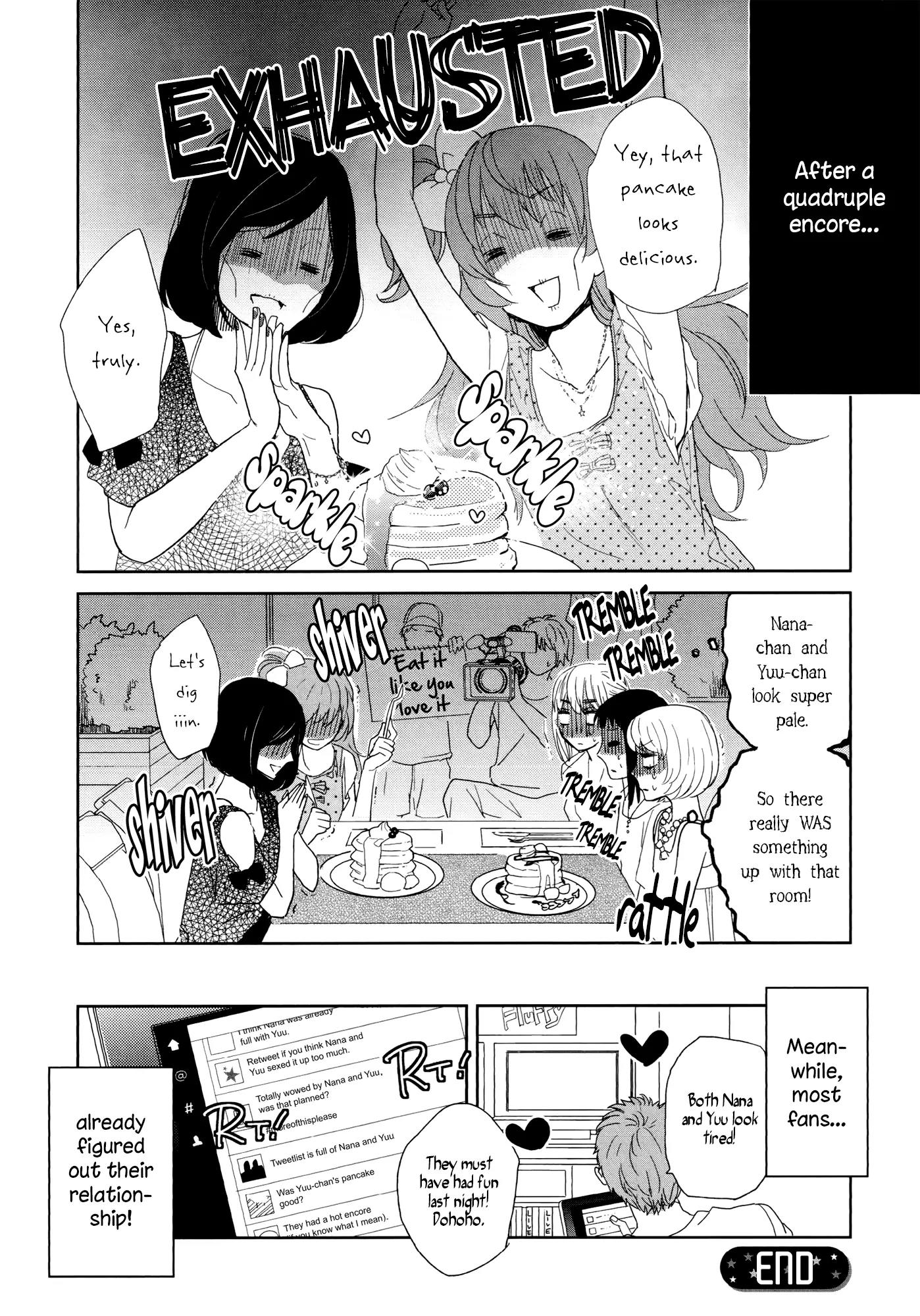 Yuri Hime Wildrose Chapter 7.4 page 23 - Vol.7 Chapter 4: Encore!!!! (Amano Shuninta)