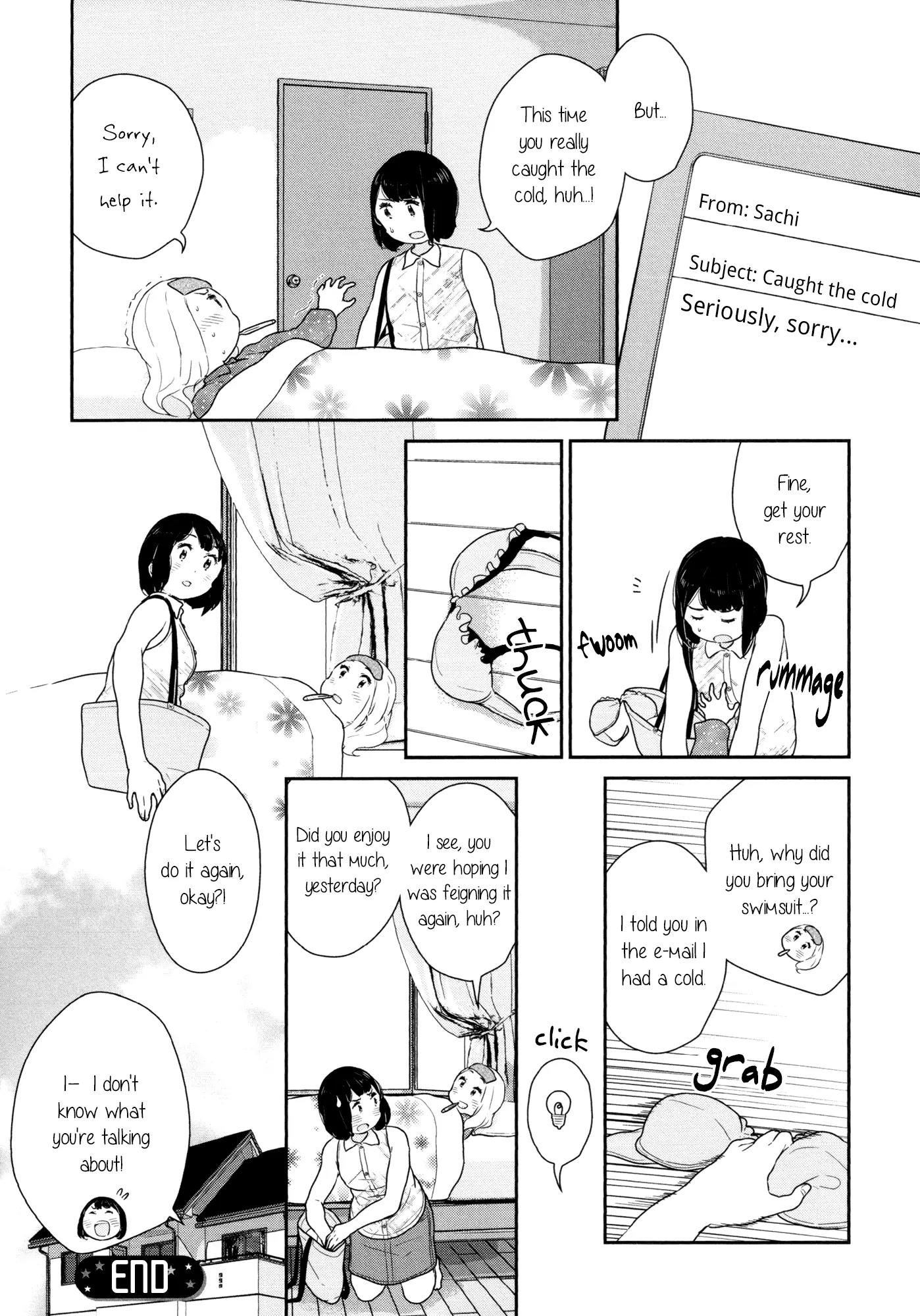 Yuri Hime Wildrose Chapter 7.6 page 8 - Vol.7 Chapter 6: Summer Day (Kurata Uso)