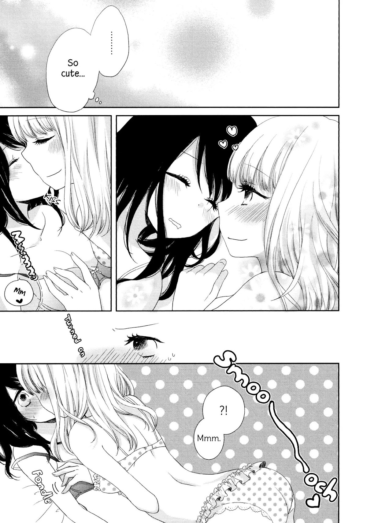 Yuri Hime Wildrose Chapter 7.7 page 11 - Vol.7 Chapter 7: From Tomorrow On No More Drinking (Chisako)