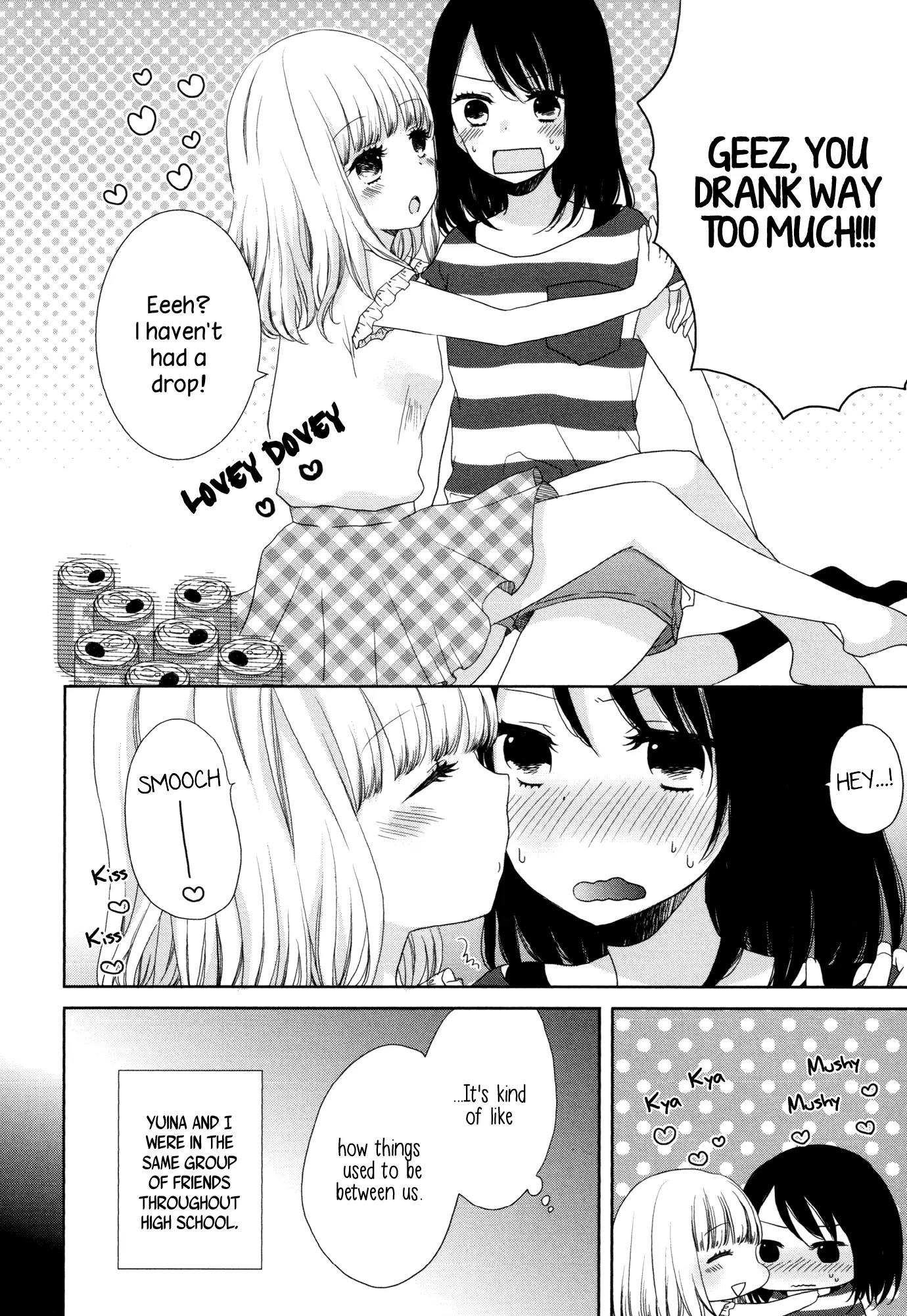 Yuri Hime Wildrose Chapter 7.7 page 2 - Vol.7 Chapter 7: From Tomorrow On No More Drinking (Chisako)