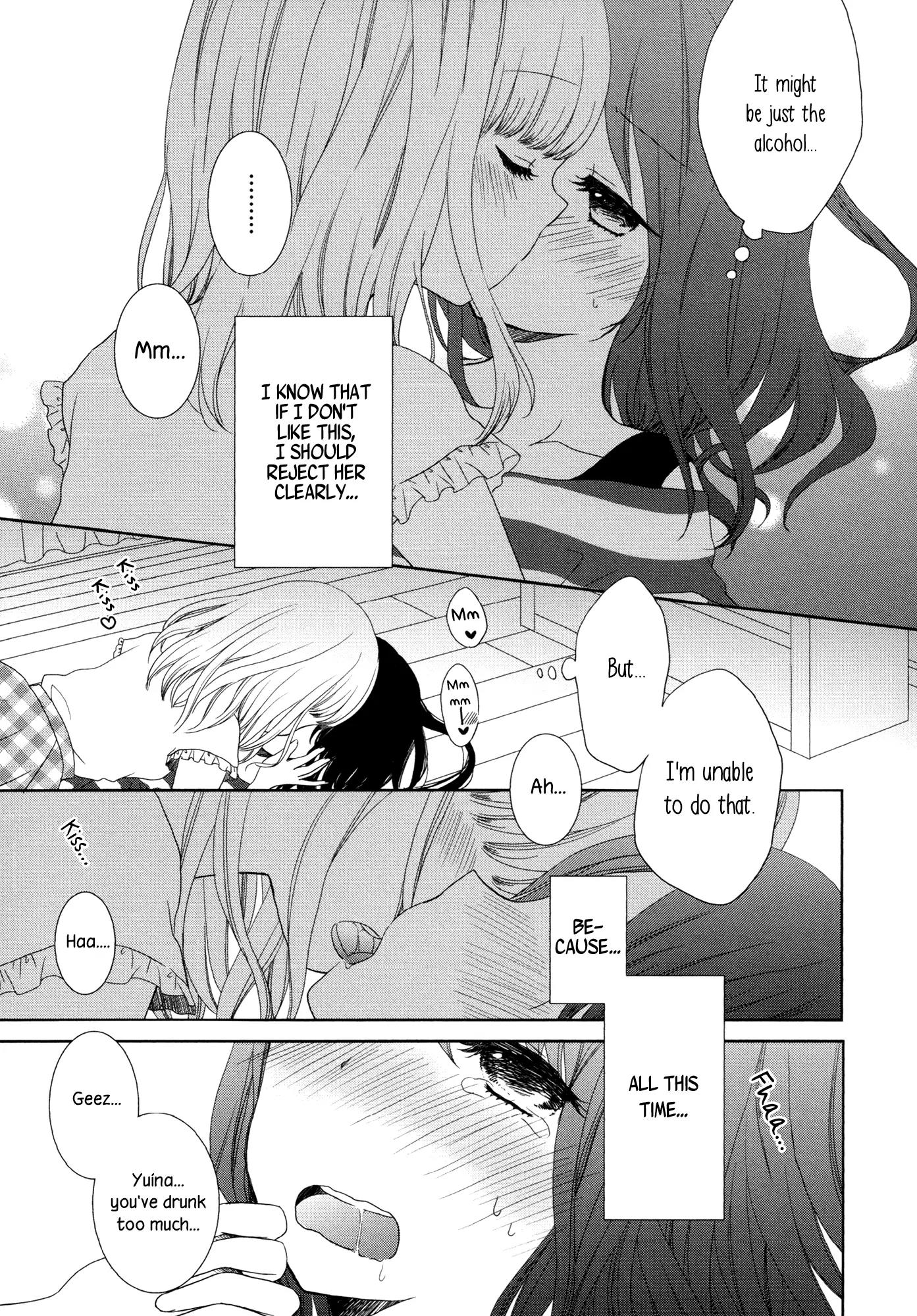 Yuri Hime Wildrose Chapter 7.7 page 5 - Vol.7 Chapter 7: From Tomorrow On No More Drinking (Chisako)