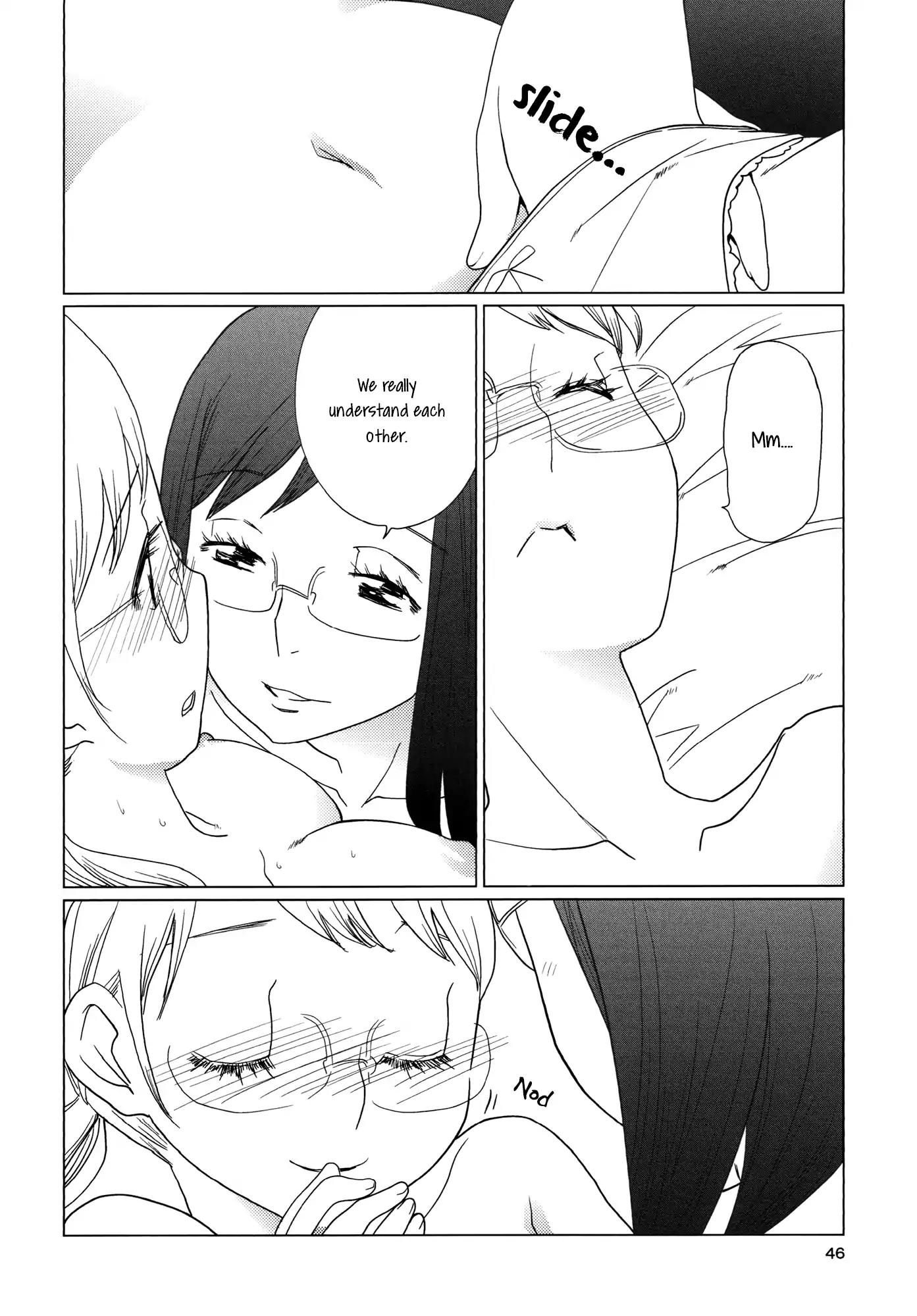 Yuri Hime Wildrose Chapter 7.8 page 14 - Vol.7 Chapter 8: Unfaithful Woman (Ootomo Megane)