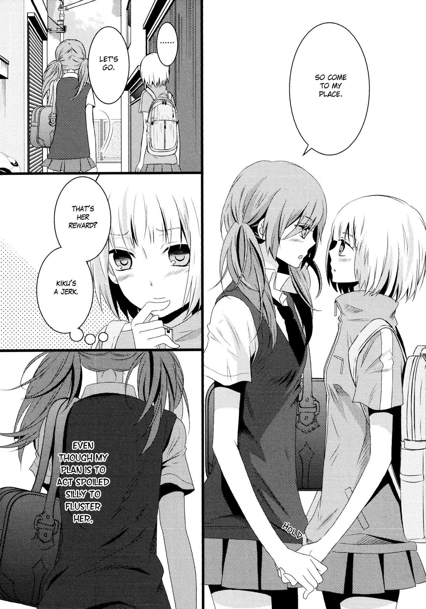 Yuri Hime Wildrose Chapter 7.9 page 10 - Vol.7 Chapter 9: Shishunki Medical (Kodama Naoko)