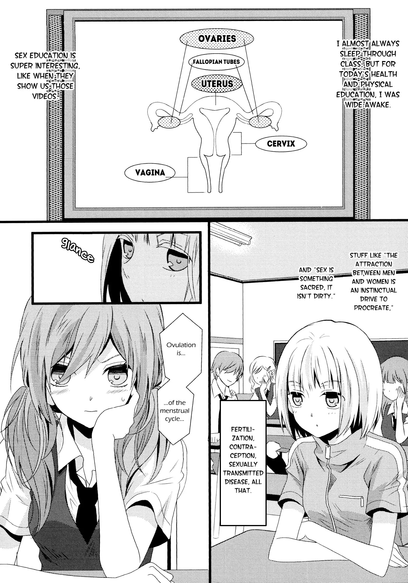 Yuri Hime Wildrose Chapter 7.9 page 2 - Vol.7 Chapter 9: Shishunki Medical (Kodama Naoko)