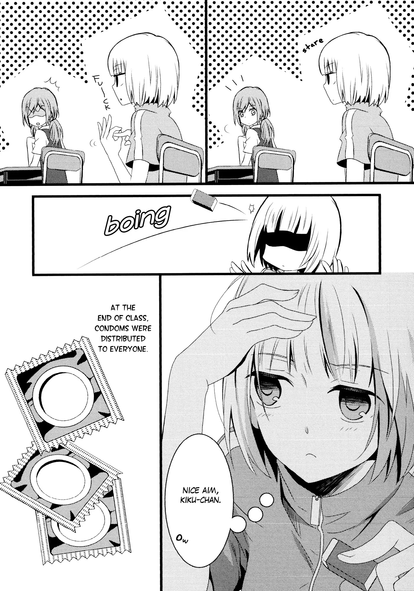 Yuri Hime Wildrose Chapter 7.9 page 3 - Vol.7 Chapter 9: Shishunki Medical (Kodama Naoko)