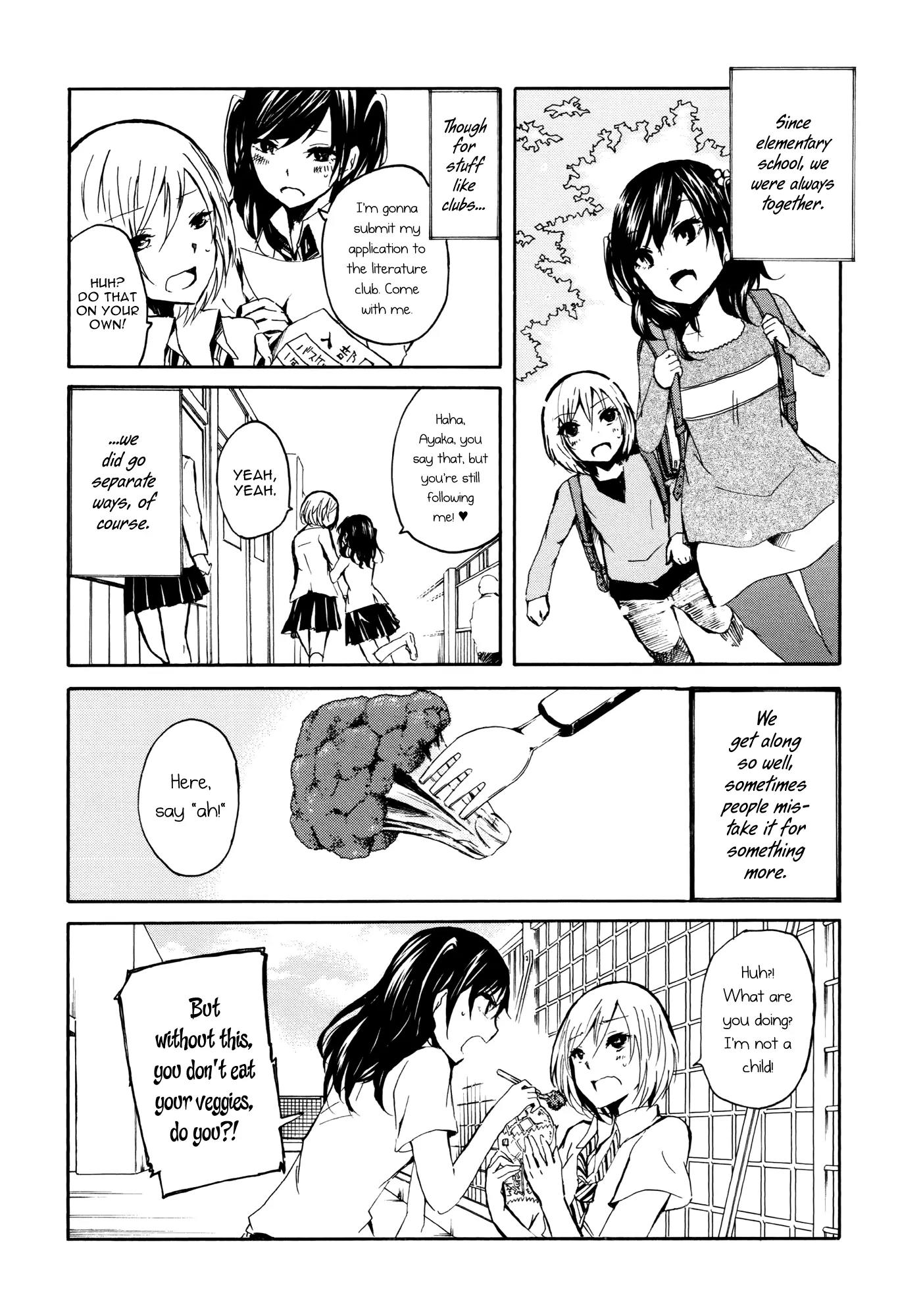 Yuri Hime Wildrose Chapter 8.1 page 2 - Vol.8 Chapter 1: Your Fault (Kuzushiro)