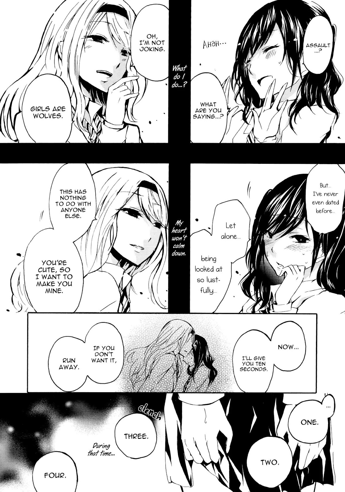 Yuri Hime Wildrose Chapter 8.1 page 24 - Vol.8 Chapter 1: Your Fault (Kuzushiro)