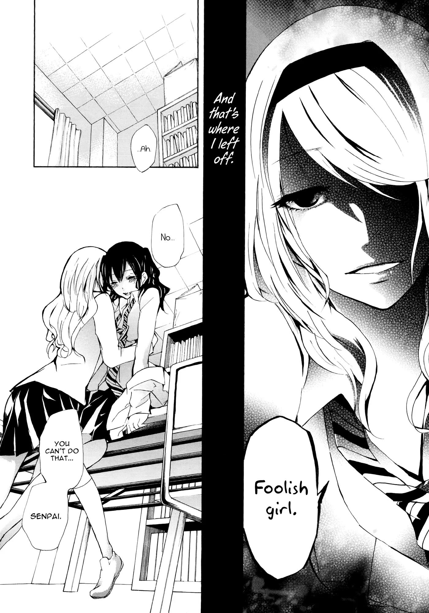 Yuri Hime Wildrose Chapter 8.1 page 26 - Vol.8 Chapter 1: Your Fault (Kuzushiro)