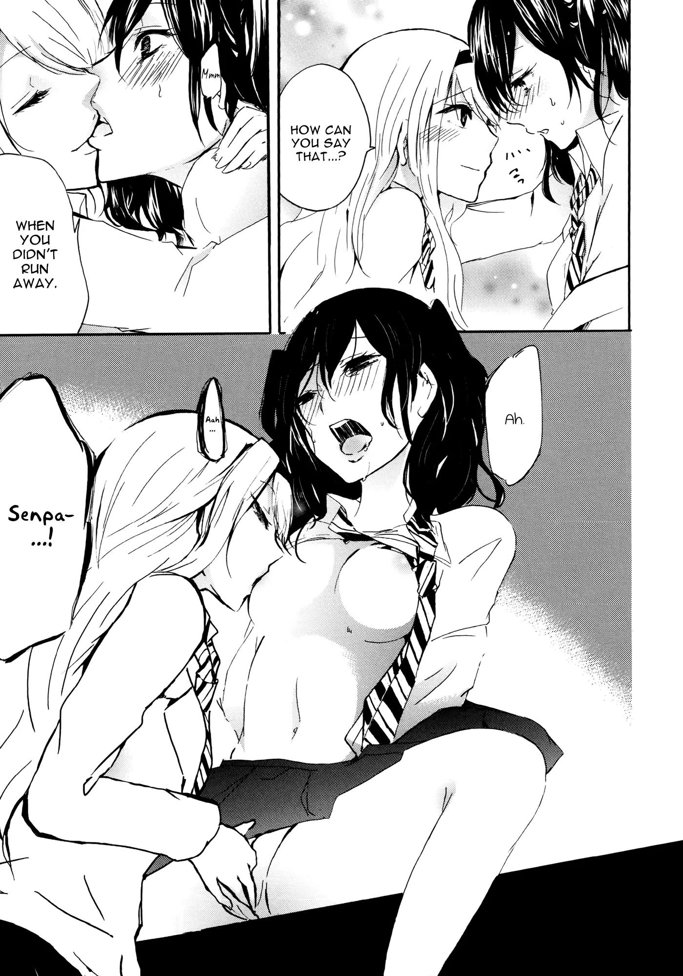 Yuri Hime Wildrose Chapter 8.1 page 27 - Vol.8 Chapter 1: Your Fault (Kuzushiro)