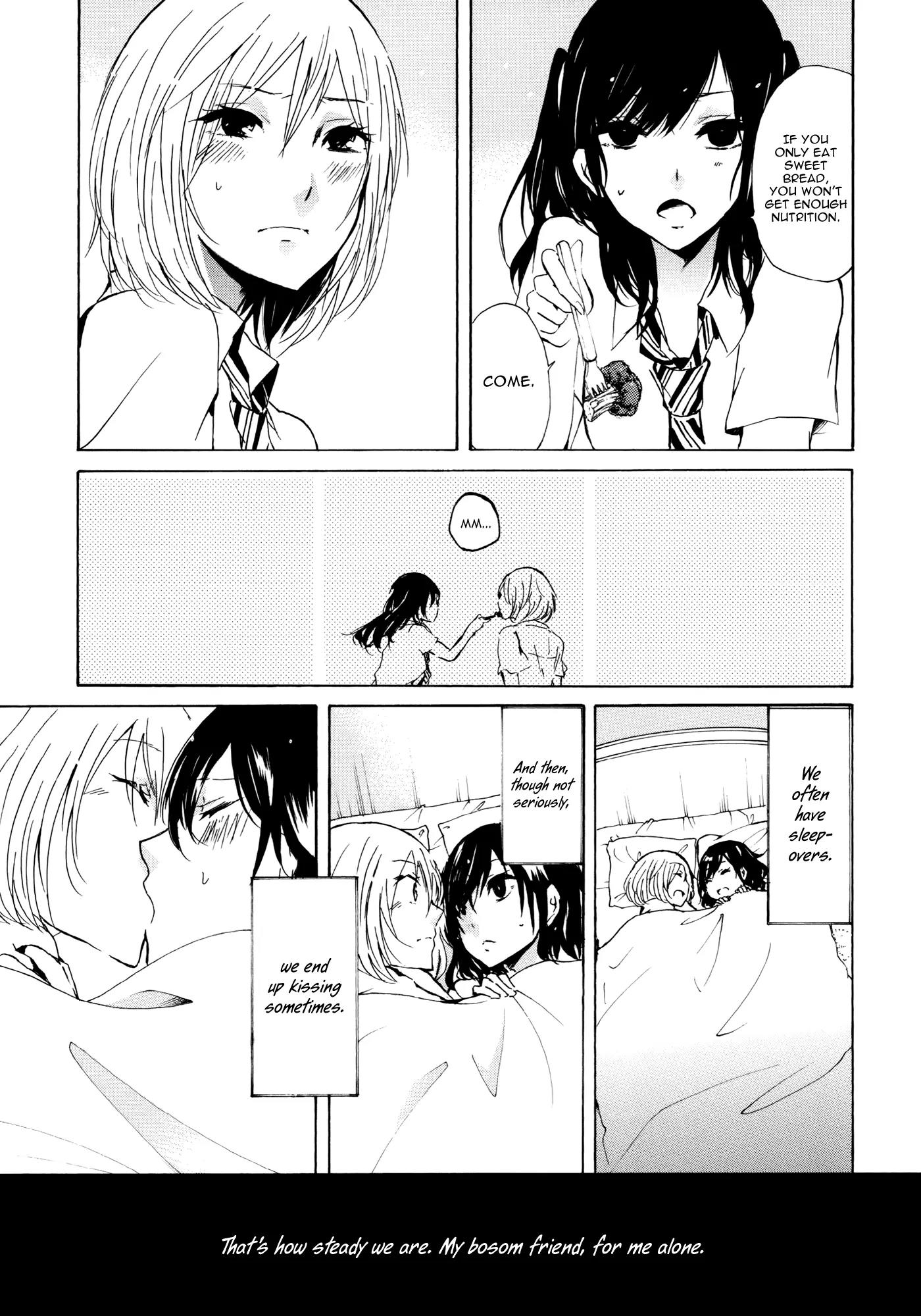 Yuri Hime Wildrose Chapter 8.1 page 3 - Vol.8 Chapter 1: Your Fault (Kuzushiro)