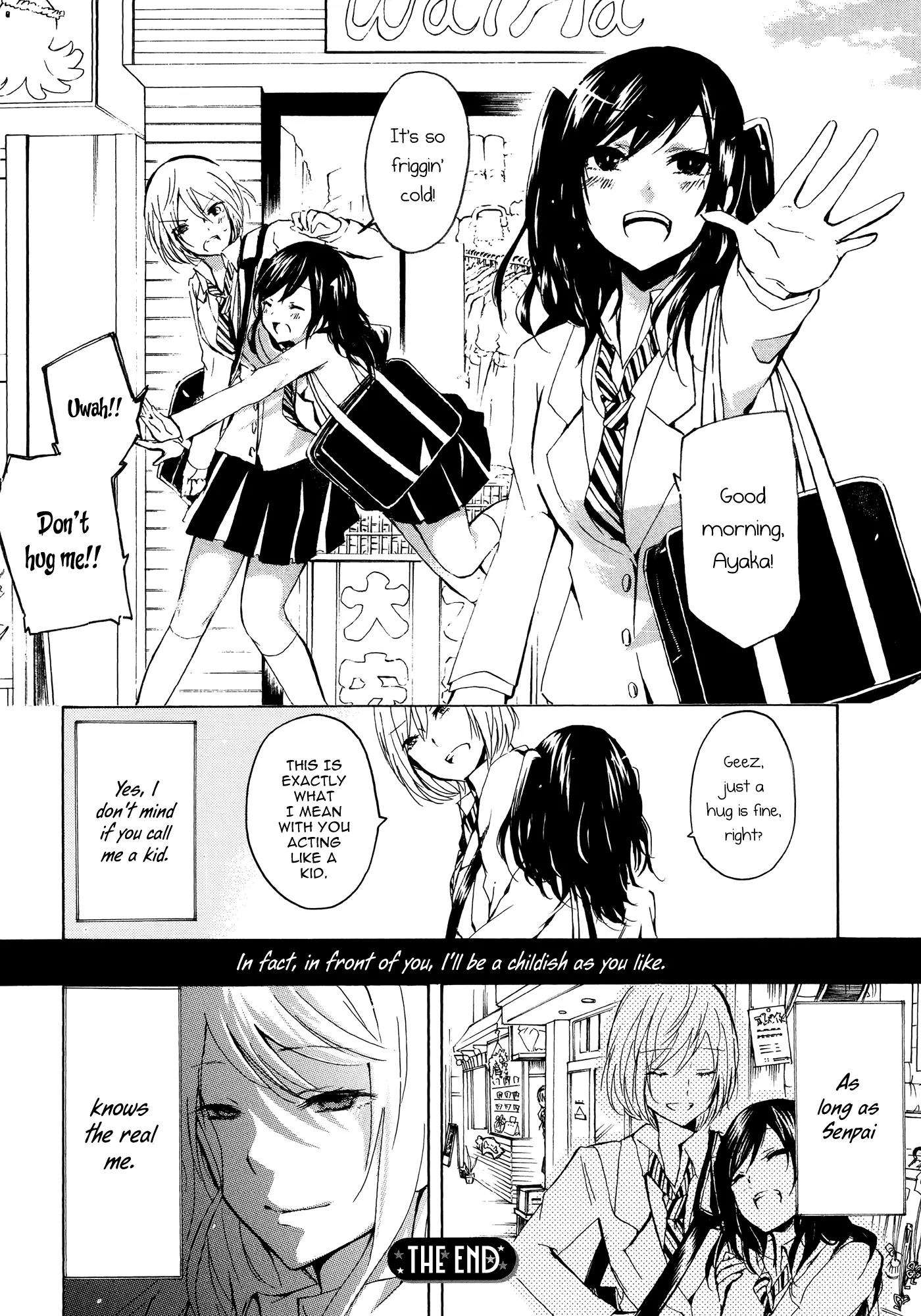 Yuri Hime Wildrose Chapter 8.1 page 32 - Vol.8 Chapter 1: Your Fault (Kuzushiro)