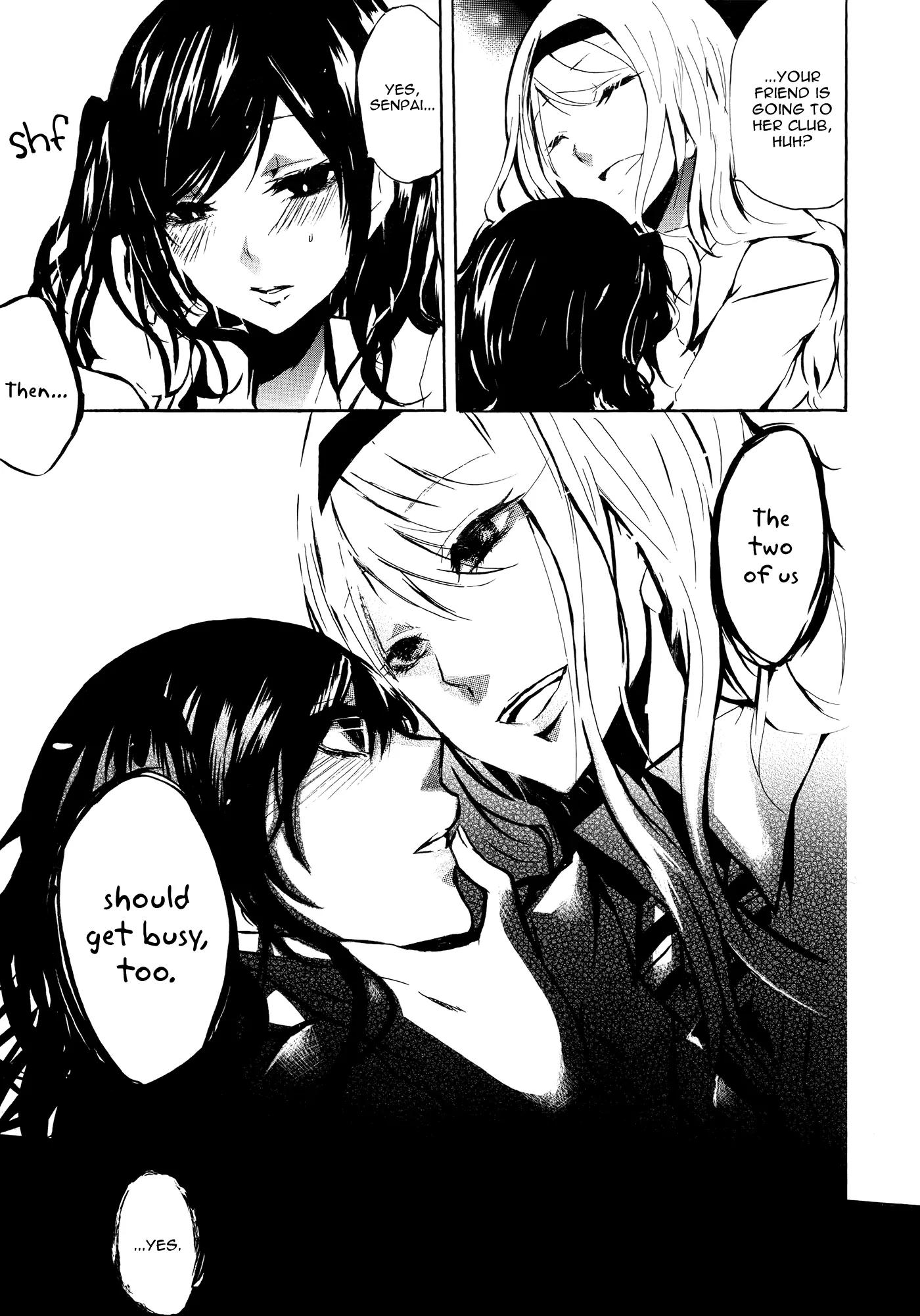 Yuri Hime Wildrose Chapter 8.1 page 5 - Vol.8 Chapter 1: Your Fault (Kuzushiro)