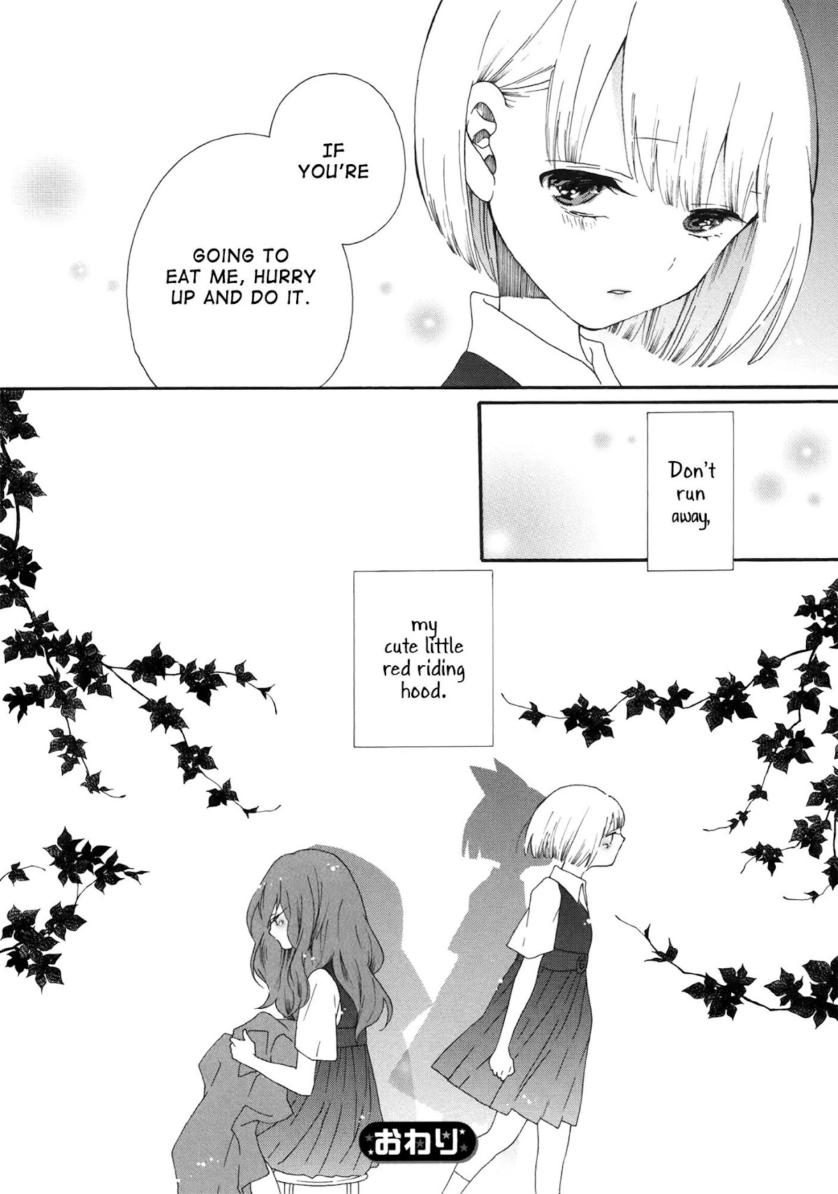 Yuri Hime Wildrose Chapter 8.2 page 8 - Vol.8 Chapter 2: My Little Red Riding Hood (Kawai Roh)