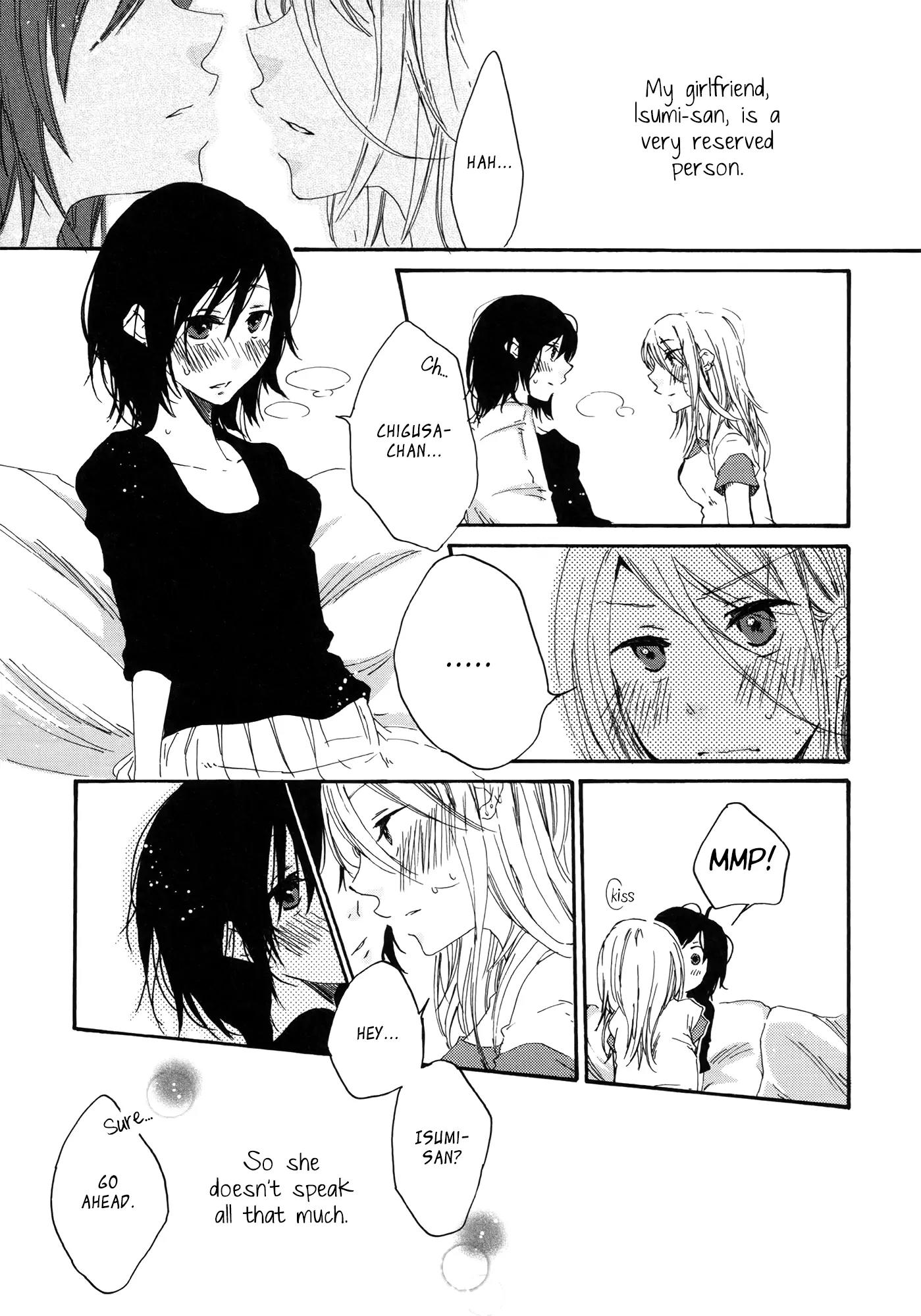 Yuri Hime Wildrose Chapter 8.3 page 1 - Vol.8 Chapter 3: Love Sign ( Katakura Ako )