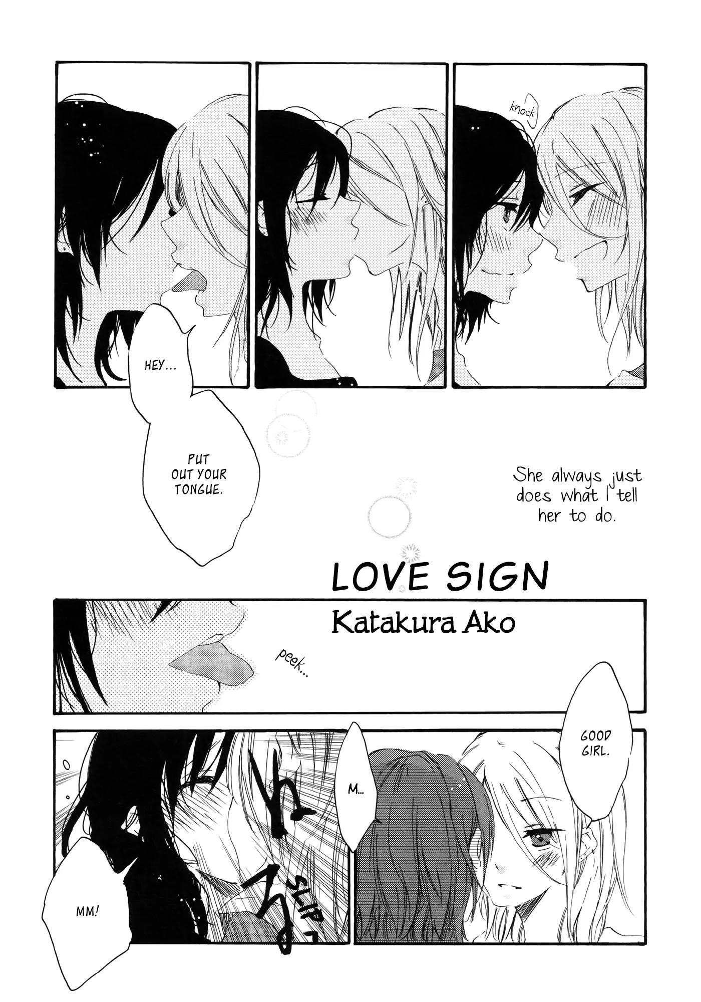 Yuri Hime Wildrose Chapter 8.3 page 2 - Vol.8 Chapter 3: Love Sign ( Katakura Ako )