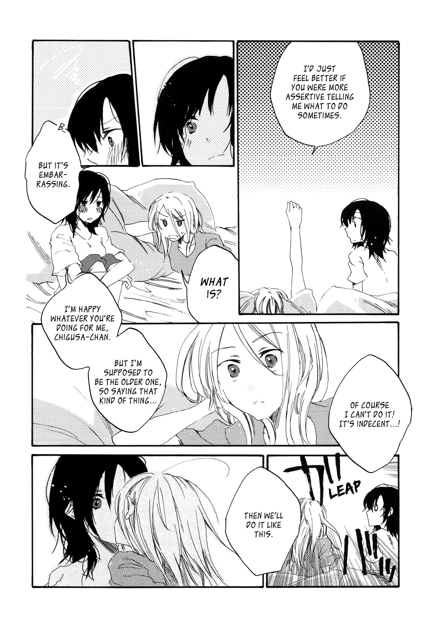 Yuri Hime Wildrose Chapter 8.3 page 6 - Vol.8 Chapter 3: Love Sign ( Katakura Ako )