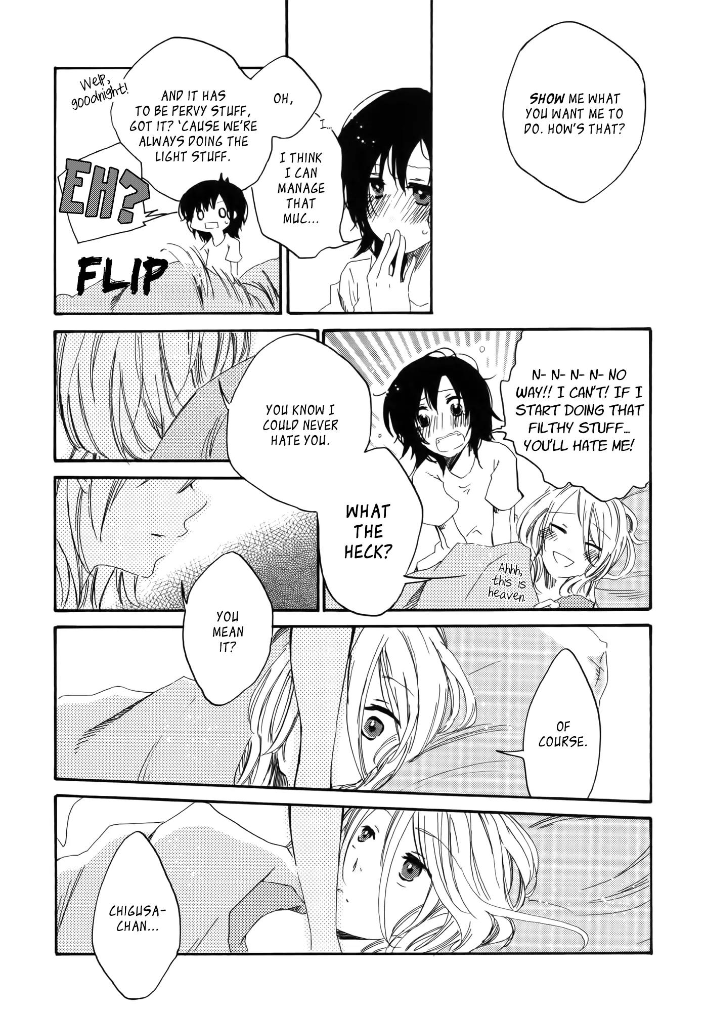 Yuri Hime Wildrose Chapter 8.3 page 7 - Vol.8 Chapter 3: Love Sign ( Katakura Ako )