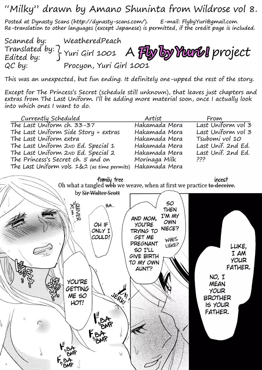 Yuri Hime Wildrose Chapter 8.4 page 10 - Vol.8 Chapter 4: Milky