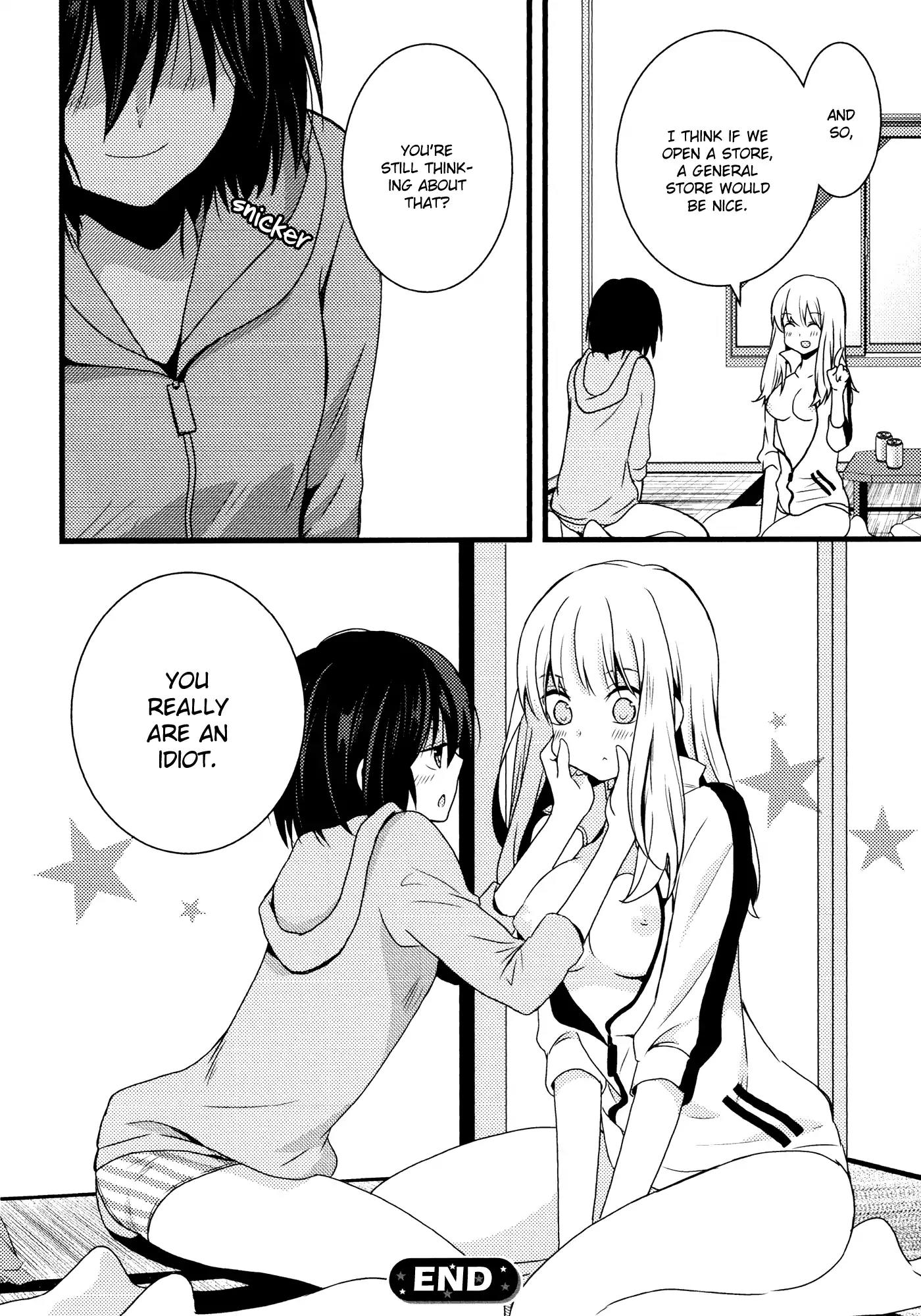 Yuri Hime Wildrose Chapter 8.7 page 14 - Vol.8 Chapter 7: Cubic Starship (Kodama Naoko)