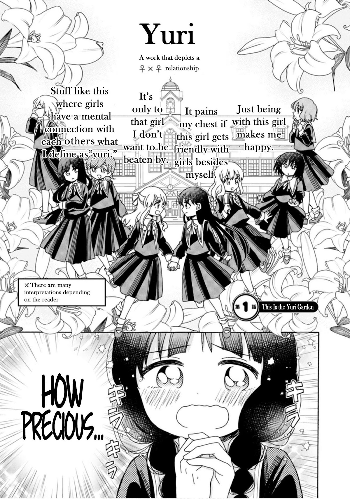 Yuri is Forbidden for Yuri Ota?! Chapter 1 page 4 - Chapter 1: This is the Yuri Garden
