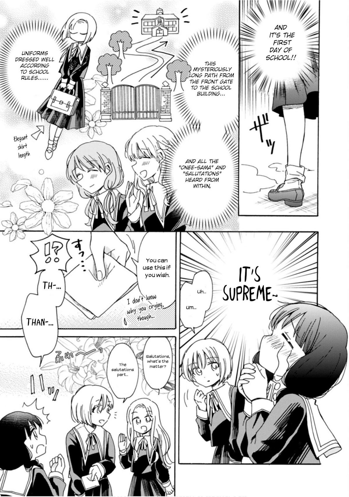 Yuri is Forbidden for Yuri Ota?! Chapter 1 page 6 - Chapter 1: This is the Yuri Garden