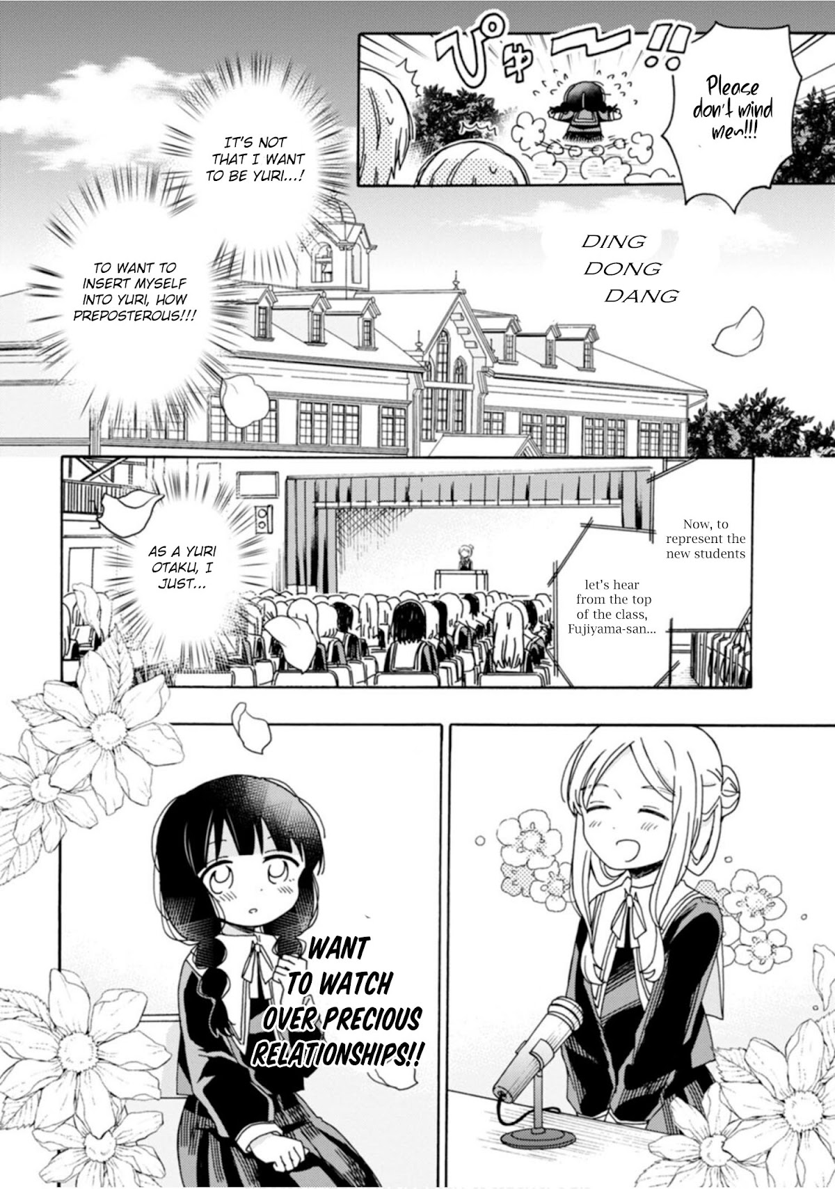 Yuri is Forbidden for Yuri Ota?! Chapter 1 page 7 - Chapter 1: This is the Yuri Garden