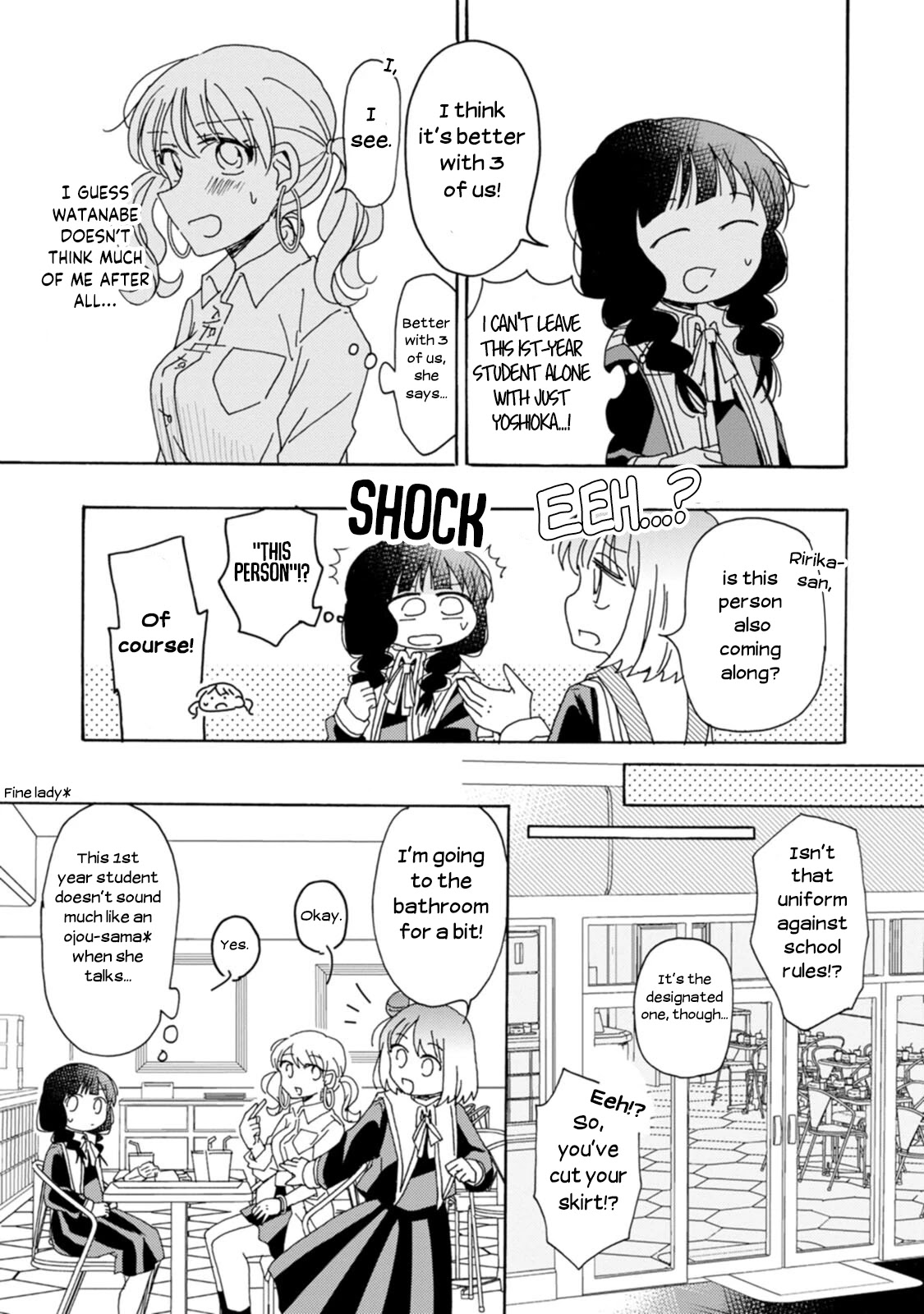 Yuri is Forbidden for Yuri Ota?! Chapter 11 page 13 - Chapter 11: New Student Alert Part 1