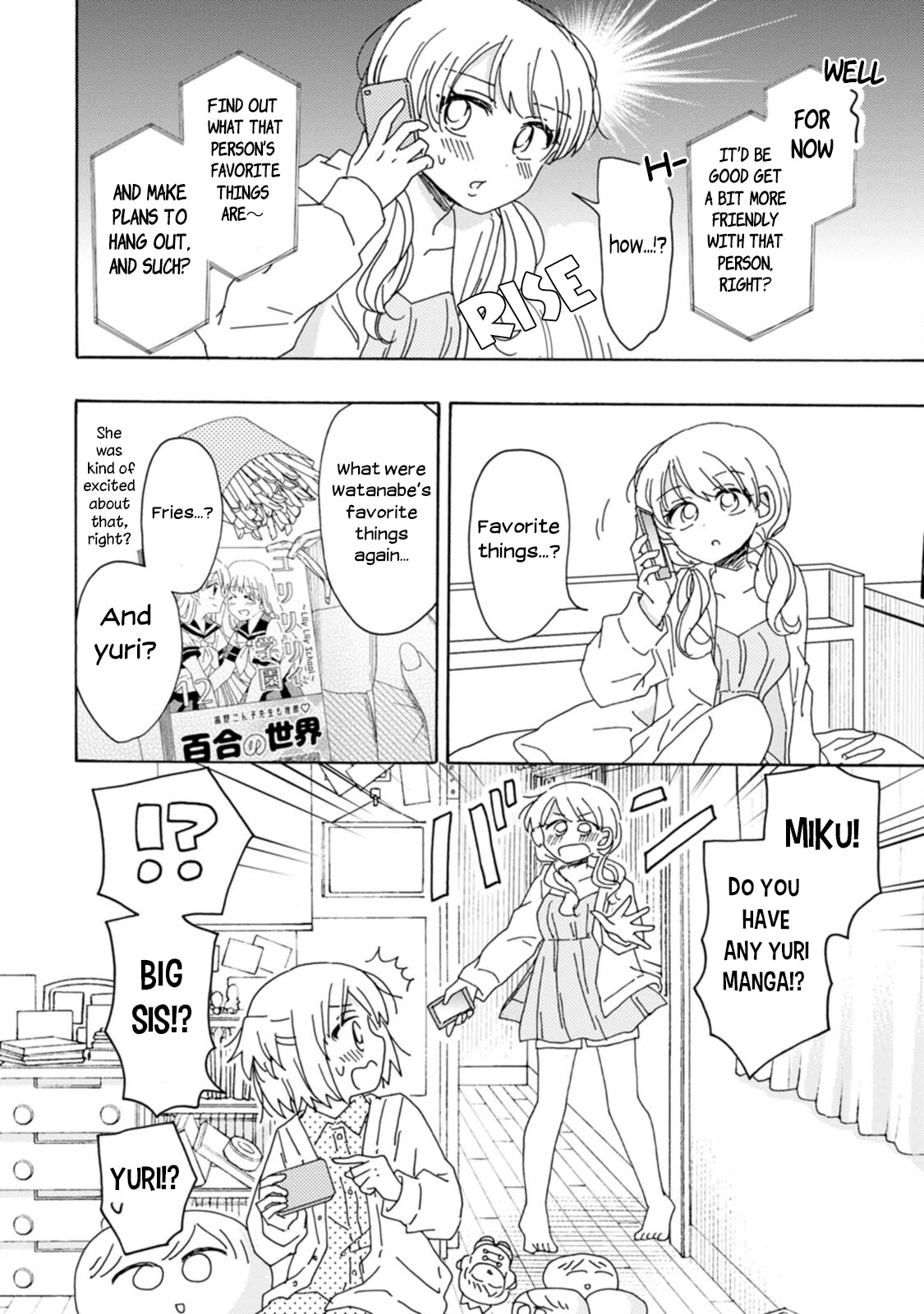 Yuri is Forbidden for Yuri Ota?! Chapter 11 page 2 - Chapter 11: New Student Alert Part 1