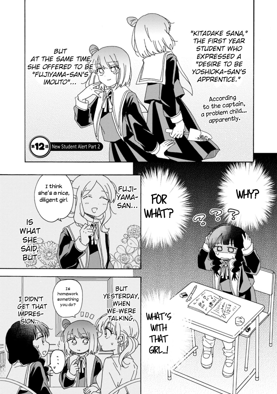 Yuri is Forbidden for Yuri Ota?! Chapter 12 page 1 - Chapter 12: New Student Alert Part 2