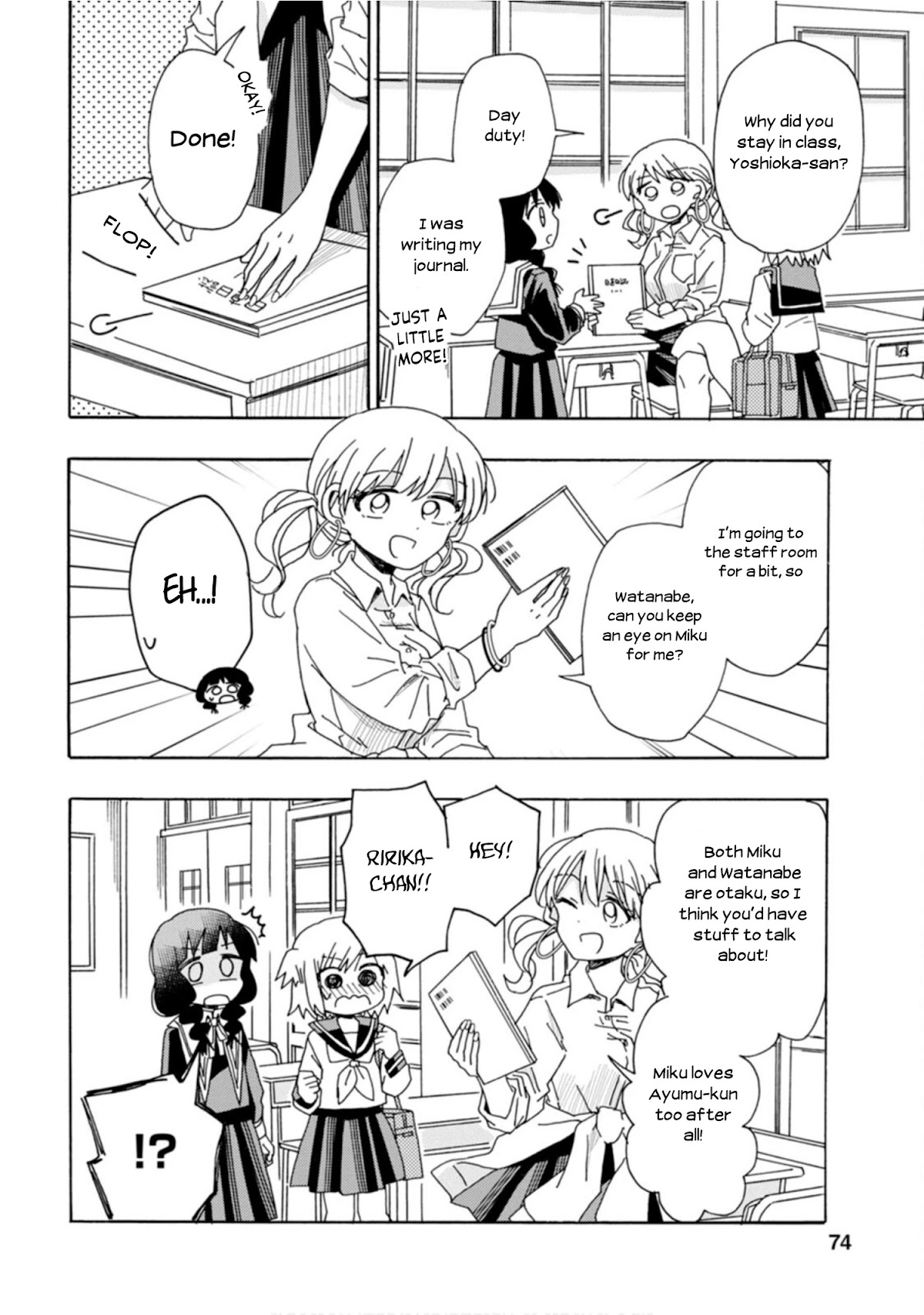 Yuri is Forbidden for Yuri Ota?! Chapter 4 page 12 - Chapter 4