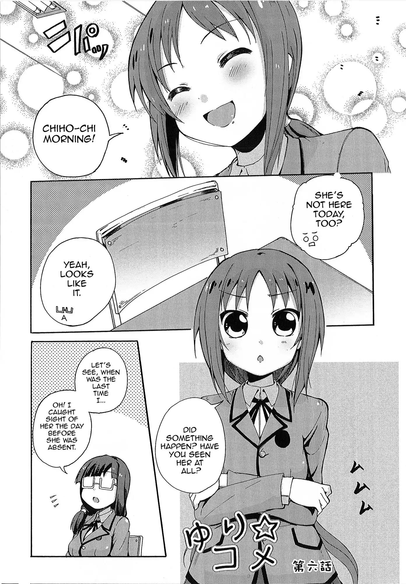 Yuri Kome Chapter 6 page 1 - Chapter 6
