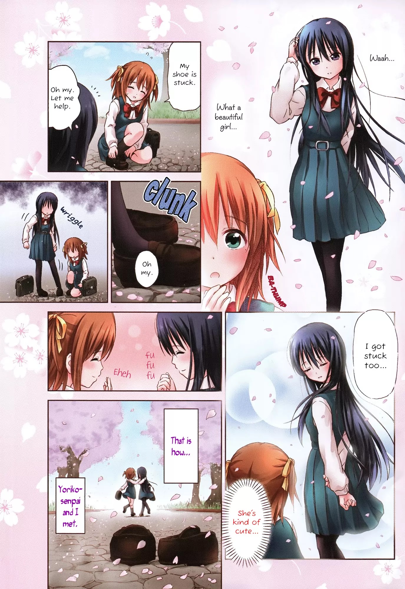 Yuri Mekuru Hibi Chapter 1 page 7 - Chapter 1