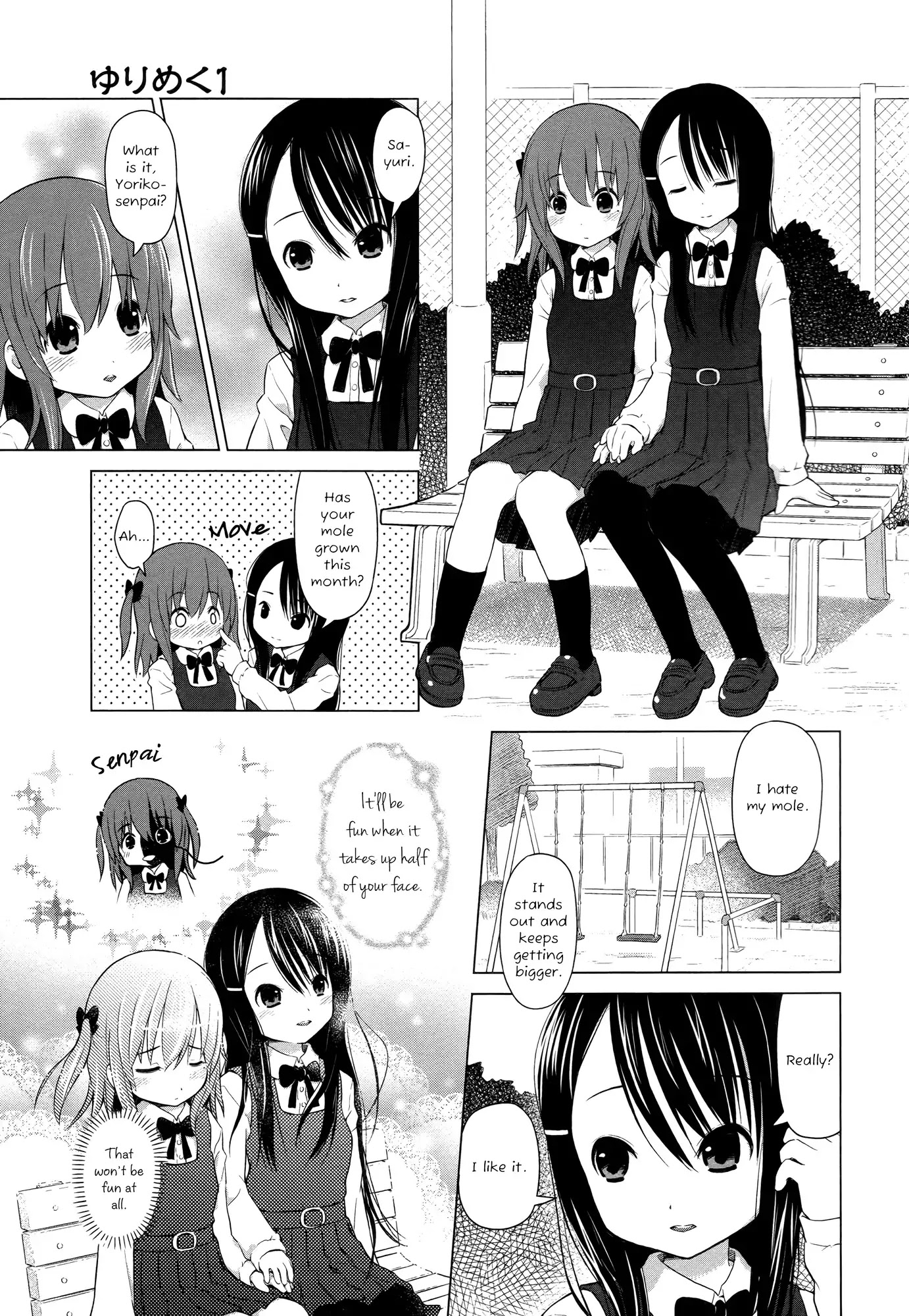 Yuri Mekuru Hibi Chapter 1 page 9 - Chapter 1