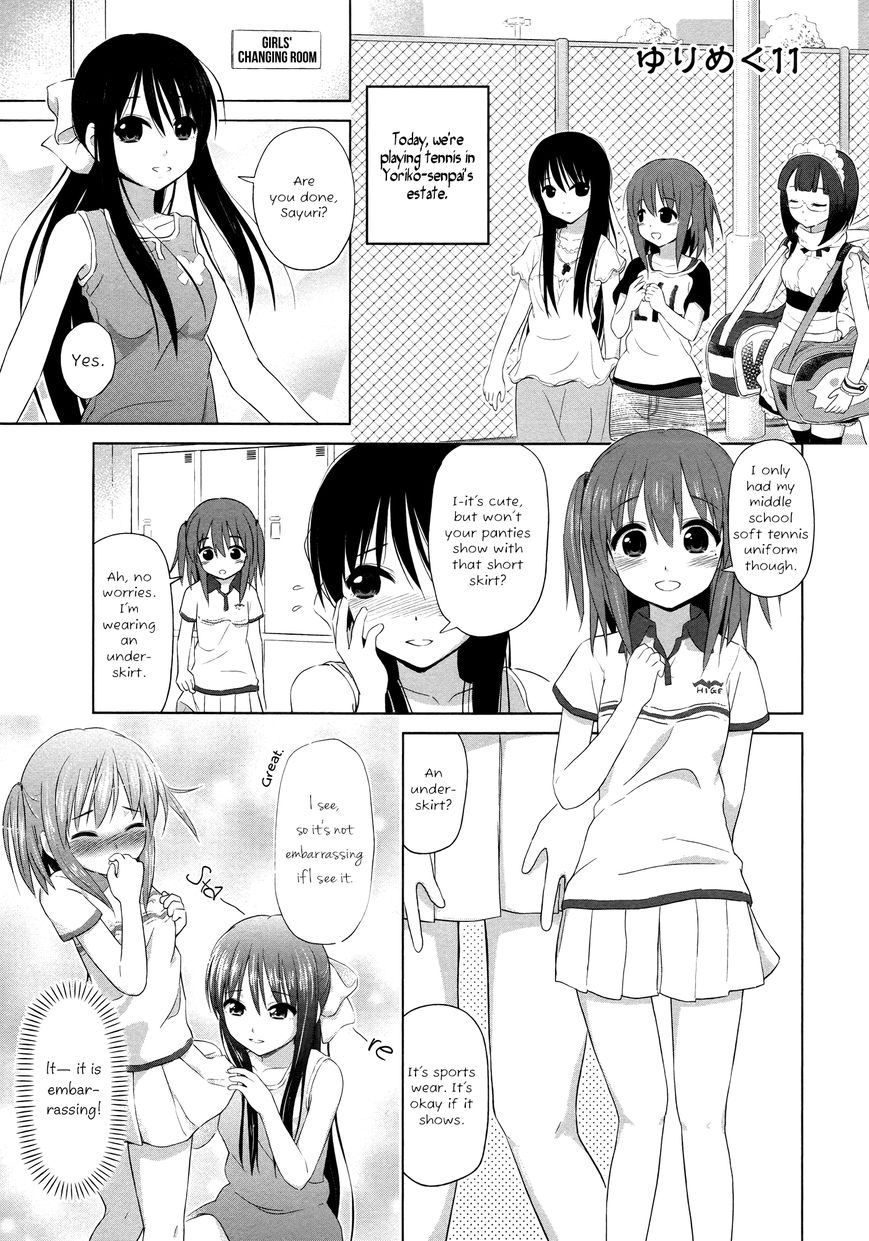 Yuri Mekuru Hibi Chapter 11 page 1 - Chapter 11