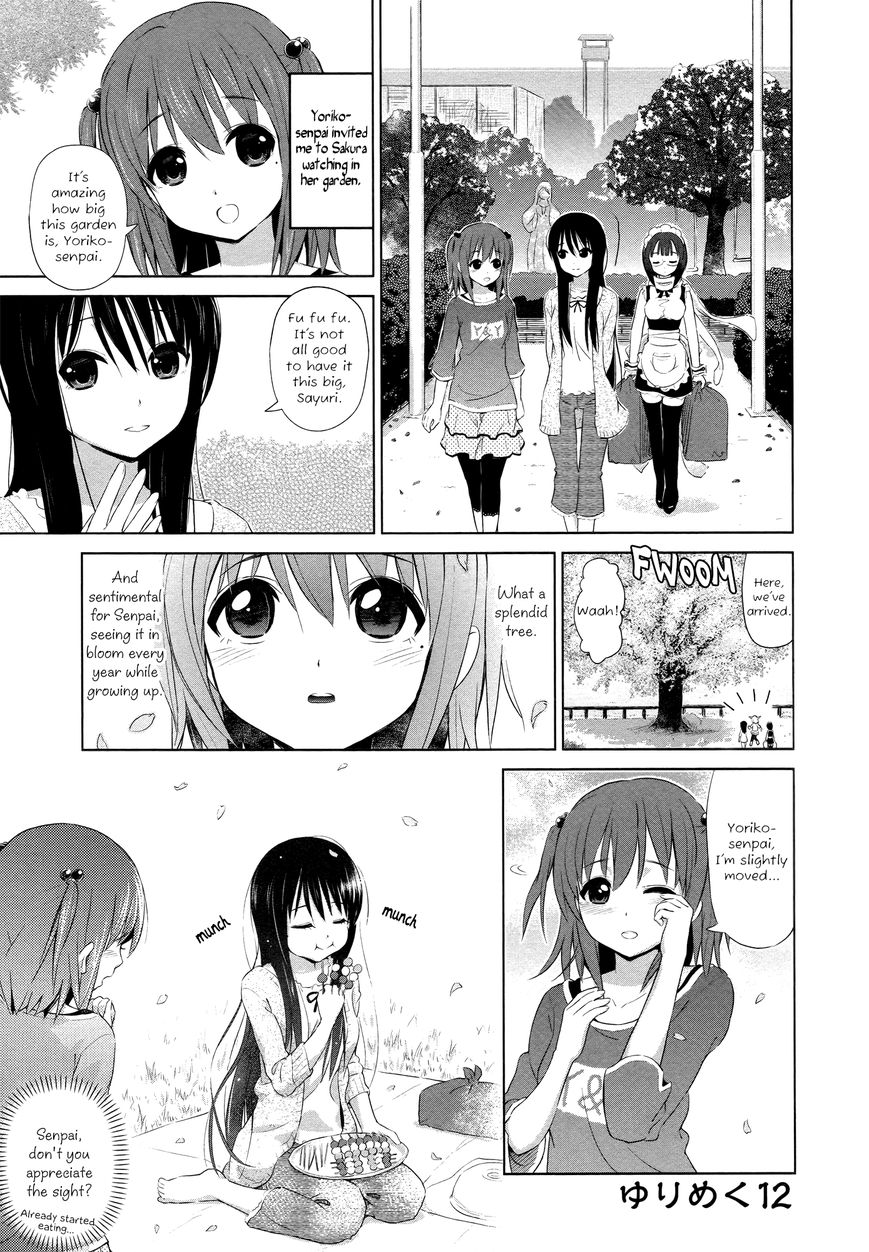 Yuri Mekuru Hibi Chapter 12 page 1 - Chapter 12
