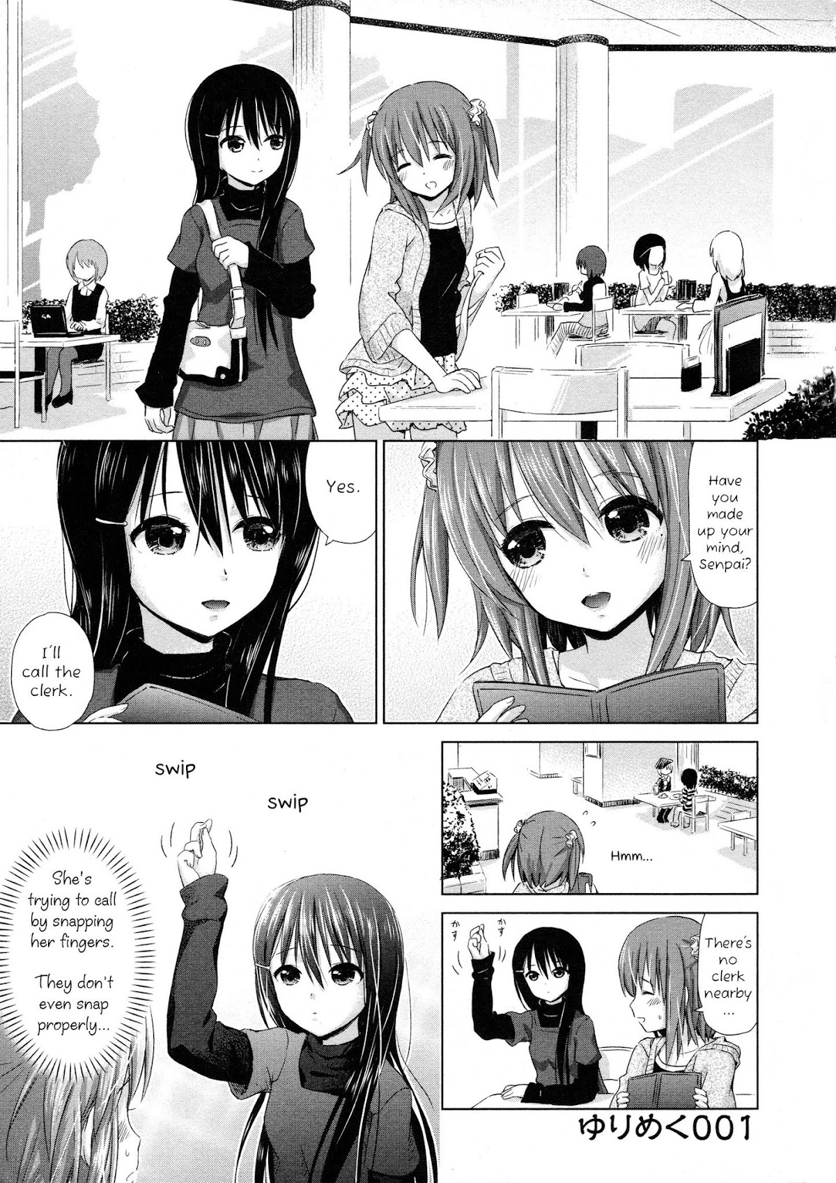 Yuri Mekuru Oshigoto Chapter 1 page 1 - Chapter 1
