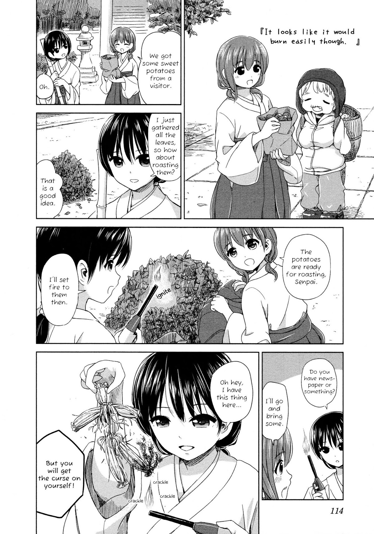 Yuri Mekuru Oshigoto Chapter 13 page 4 - Chapter 13
