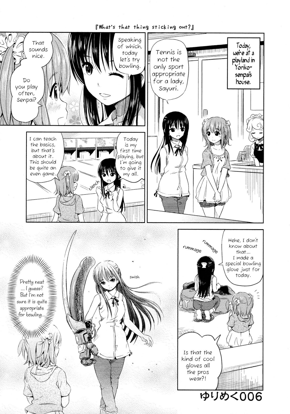 Yuri Mekuru Oshigoto Chapter 6 page 1 - Chapter 6