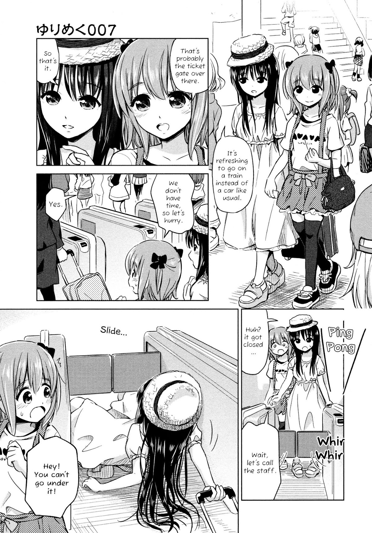 Yuri Mekuru Oshigoto Chapter 7 page 1 - Chapter 7