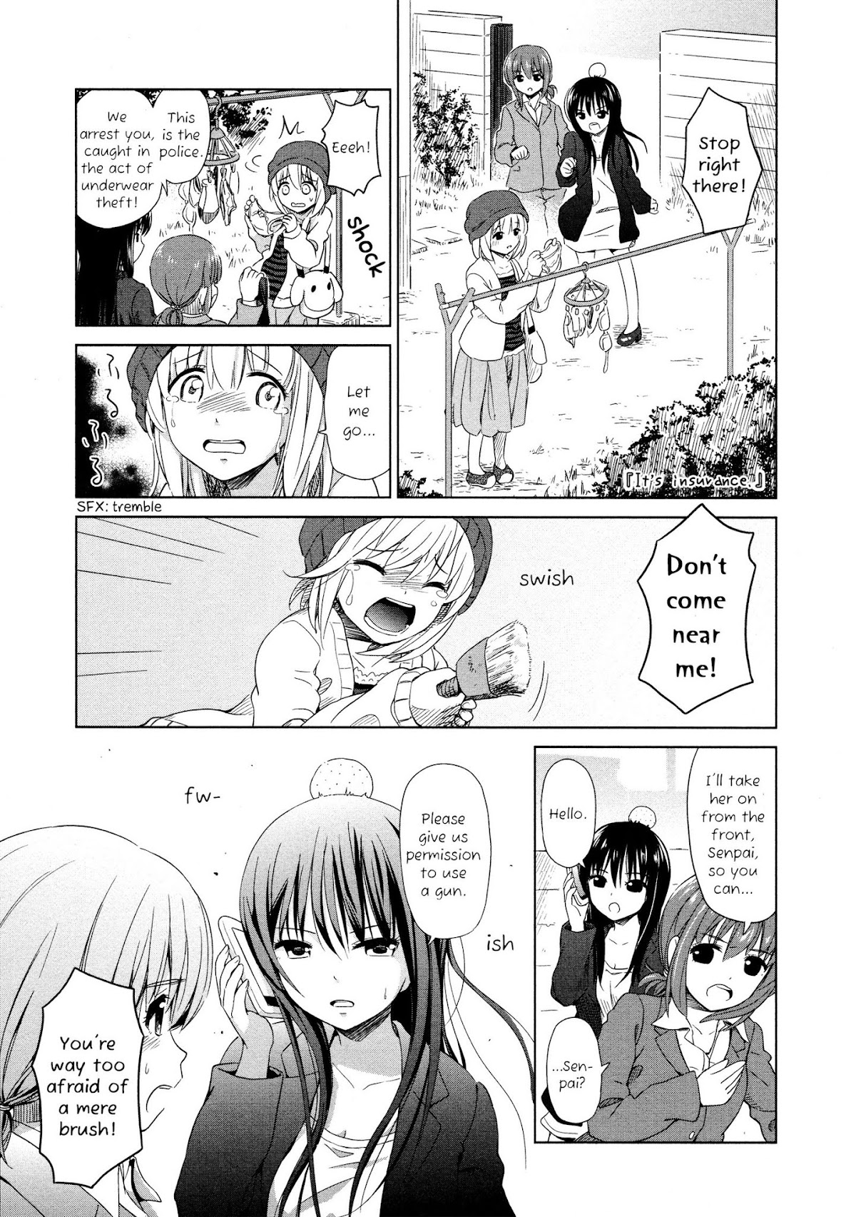 Yuri Mekuru Oshigoto Chapter 8 page 5 - Chapter 8