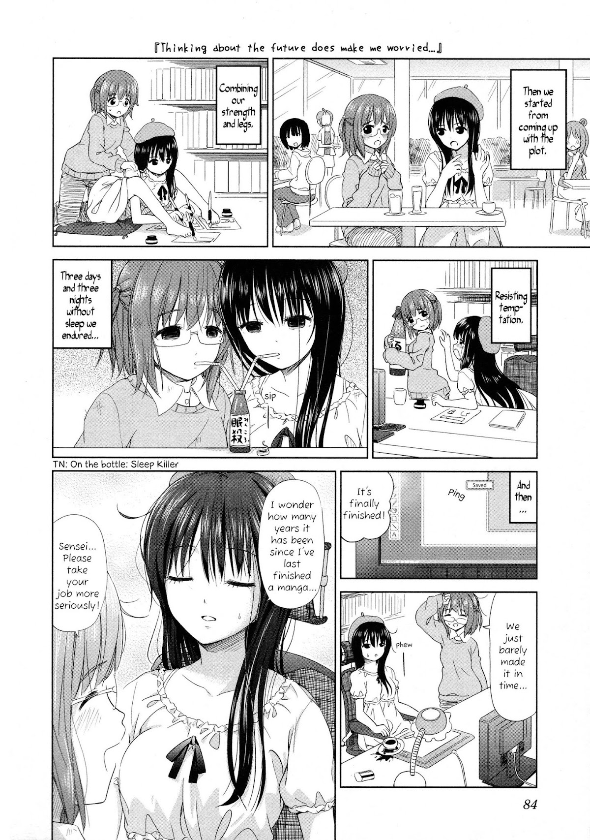 Yuri Mekuru Oshigoto Chapter 9 page 6 - Chapter 9
