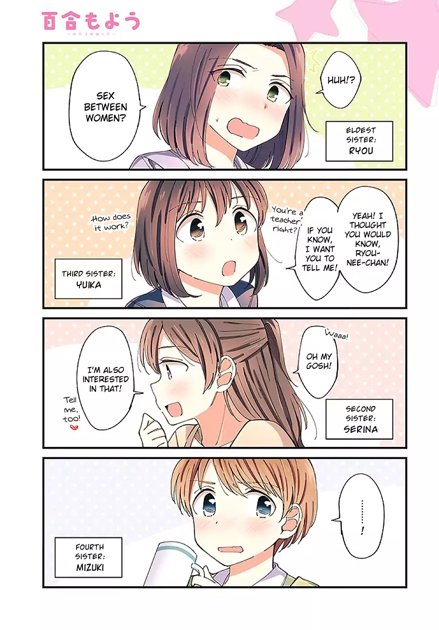 Yuri Moyou ~Sakimiya 4-shimai no Koi~ Chapter 1 page 1 - Chapter 1: The Eldest Sister Ryou's Love (1)