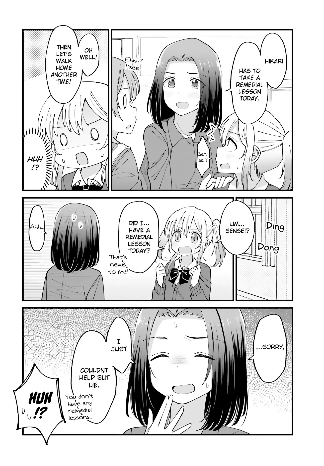 Yuri Moyou ~Sakimiya 4-shimai no Koi~ Chapter 14 page 2 - Chapter 14: The eldest sister Ryou's love (4)