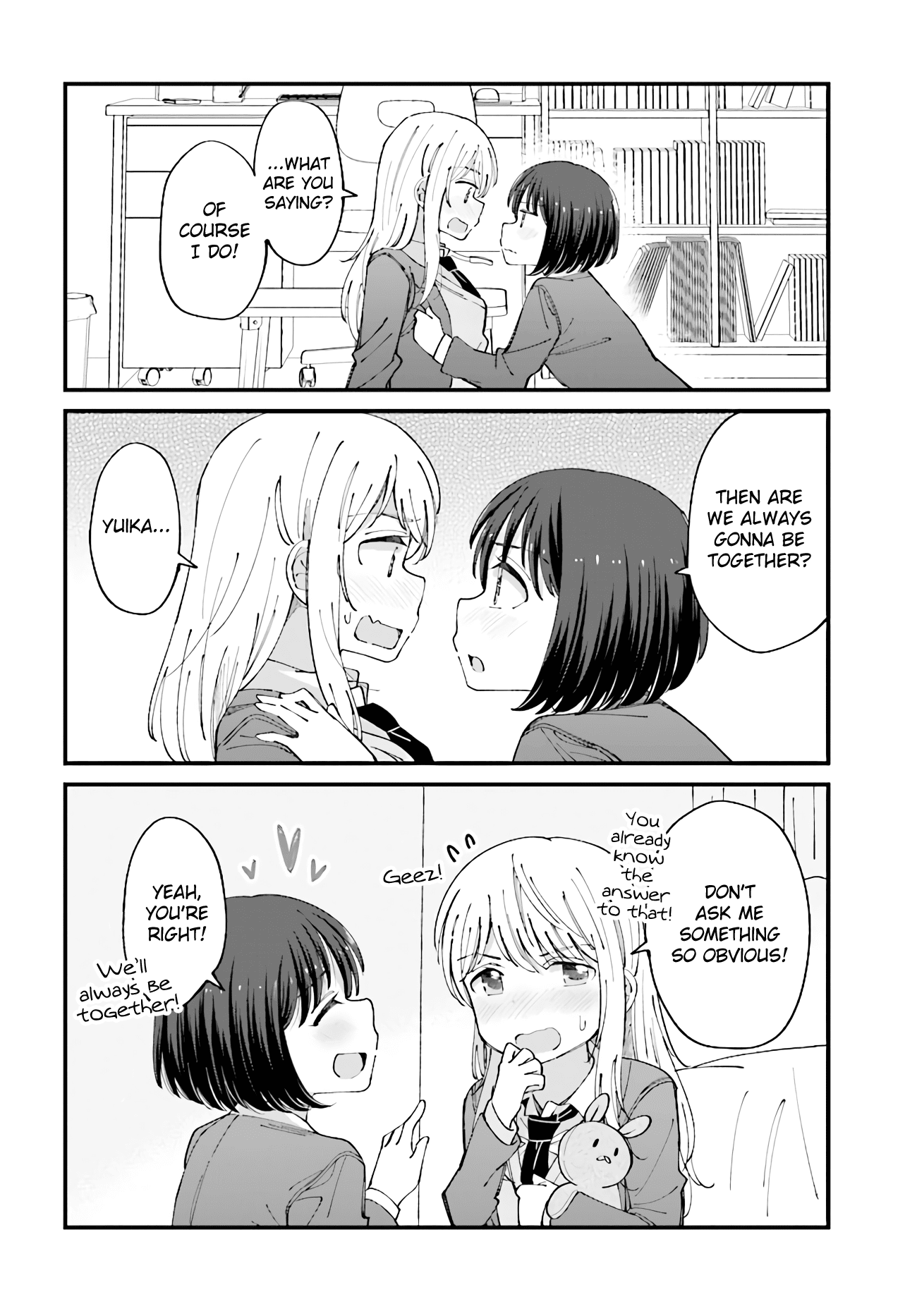 Yuri Moyou ~Sakimiya 4-shimai no Koi~ Chapter 21 page 6 - Chapter 21: The third sister Yuika's love 6